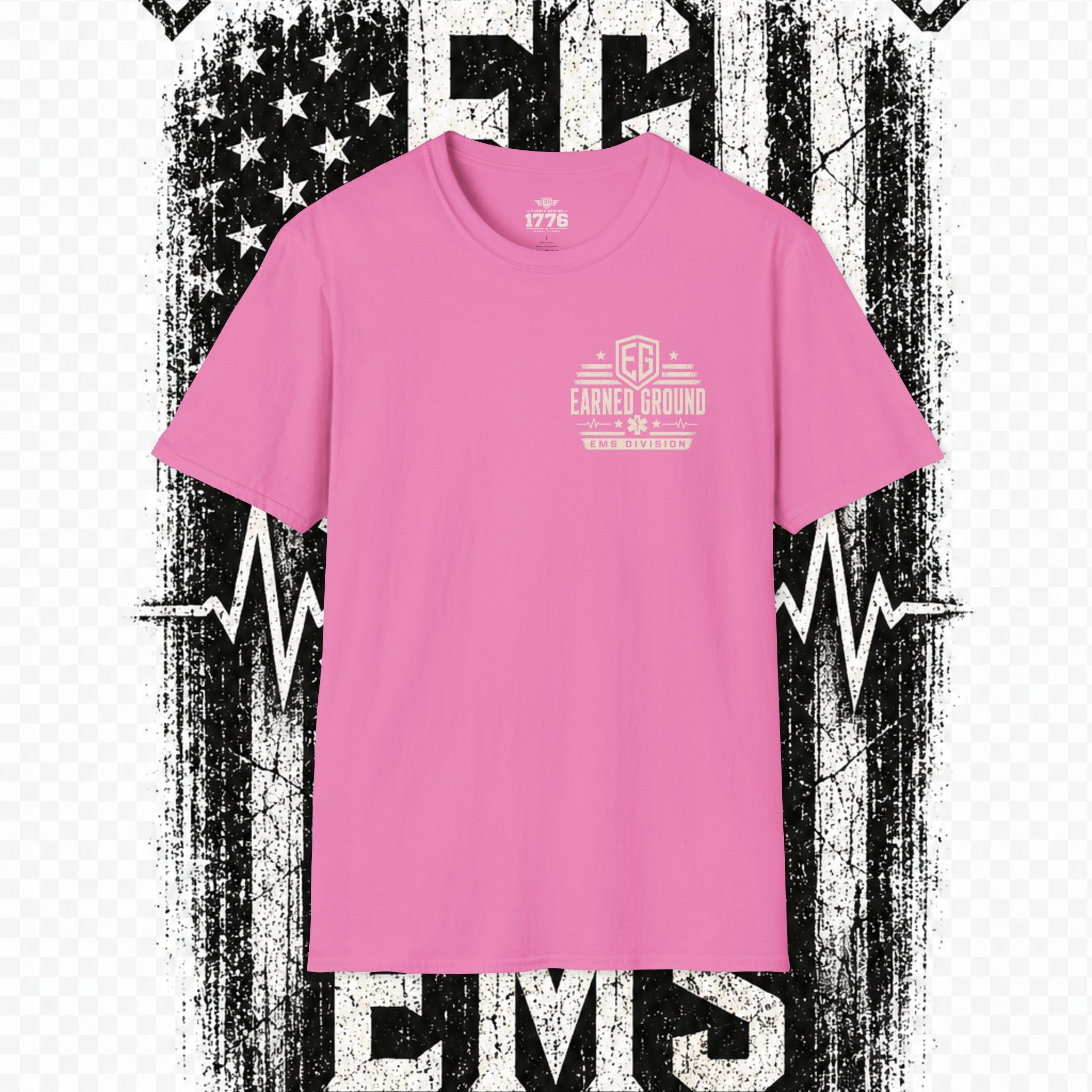 EARNED GROUND EMS DIVISON Heritage T-Shirt -