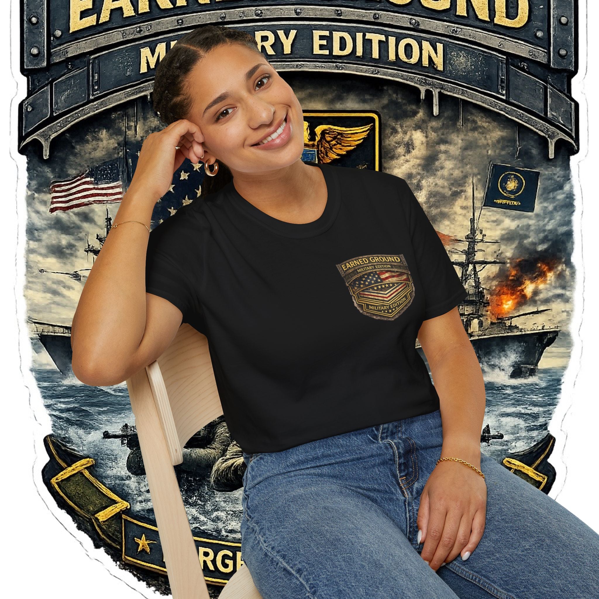 EARNED GROUND MILITARY "NAVY" EDITION