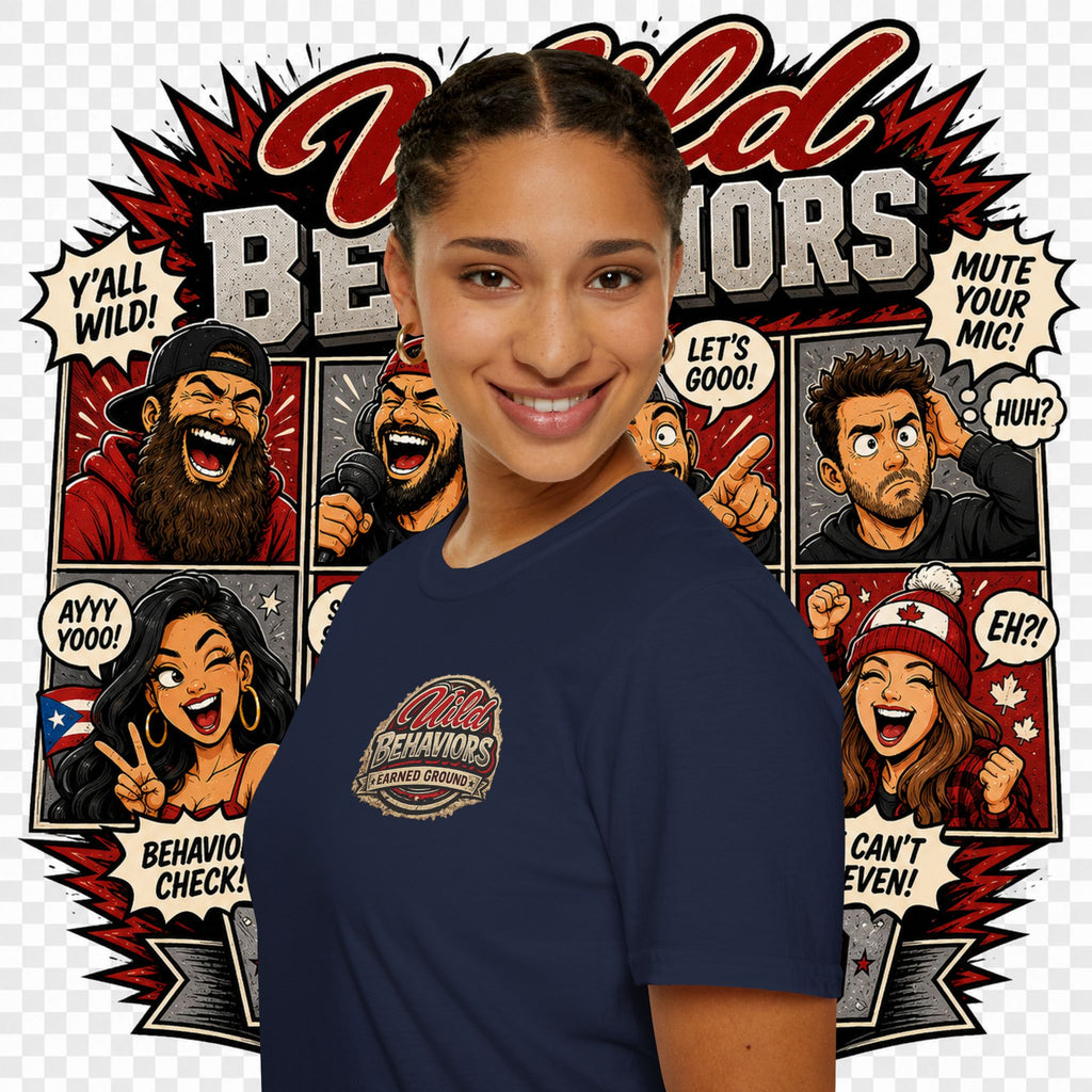 Earned Ground-- "Wild Behaviors" Tee