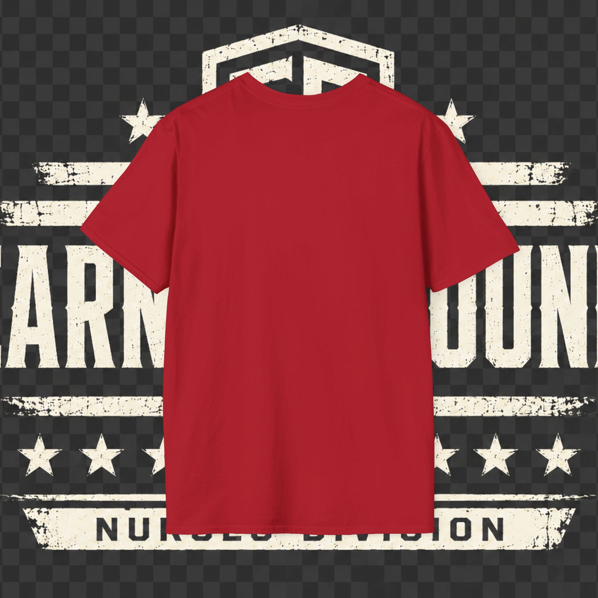 Earned Ground Nurses Division T-Shirt — Nurse Appreciation Medical Heartbeat Tee