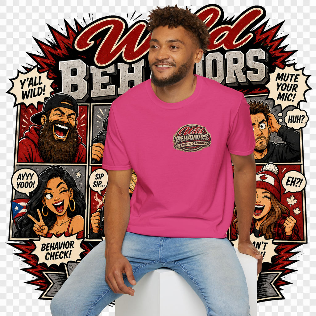 Earned Ground-- "Wild Behaviors" Tee