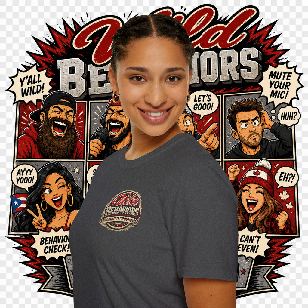 Earned Ground-- "Wild Behaviors" Tee