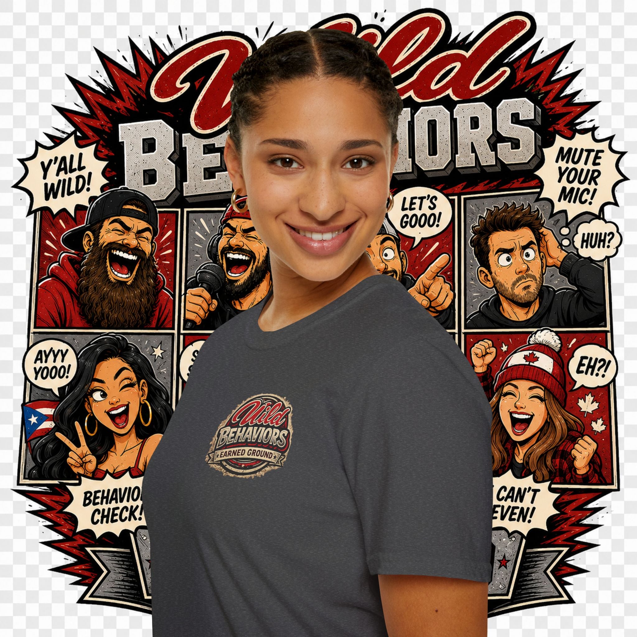 Earned Ground-- "Wild Behaviors" Tee