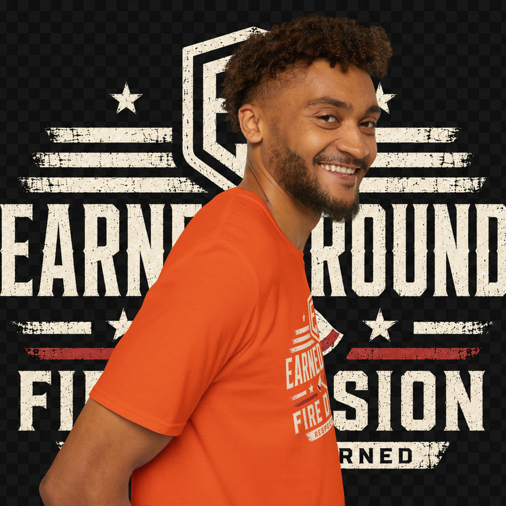 Earned Ground Fire Division T‑Shirt