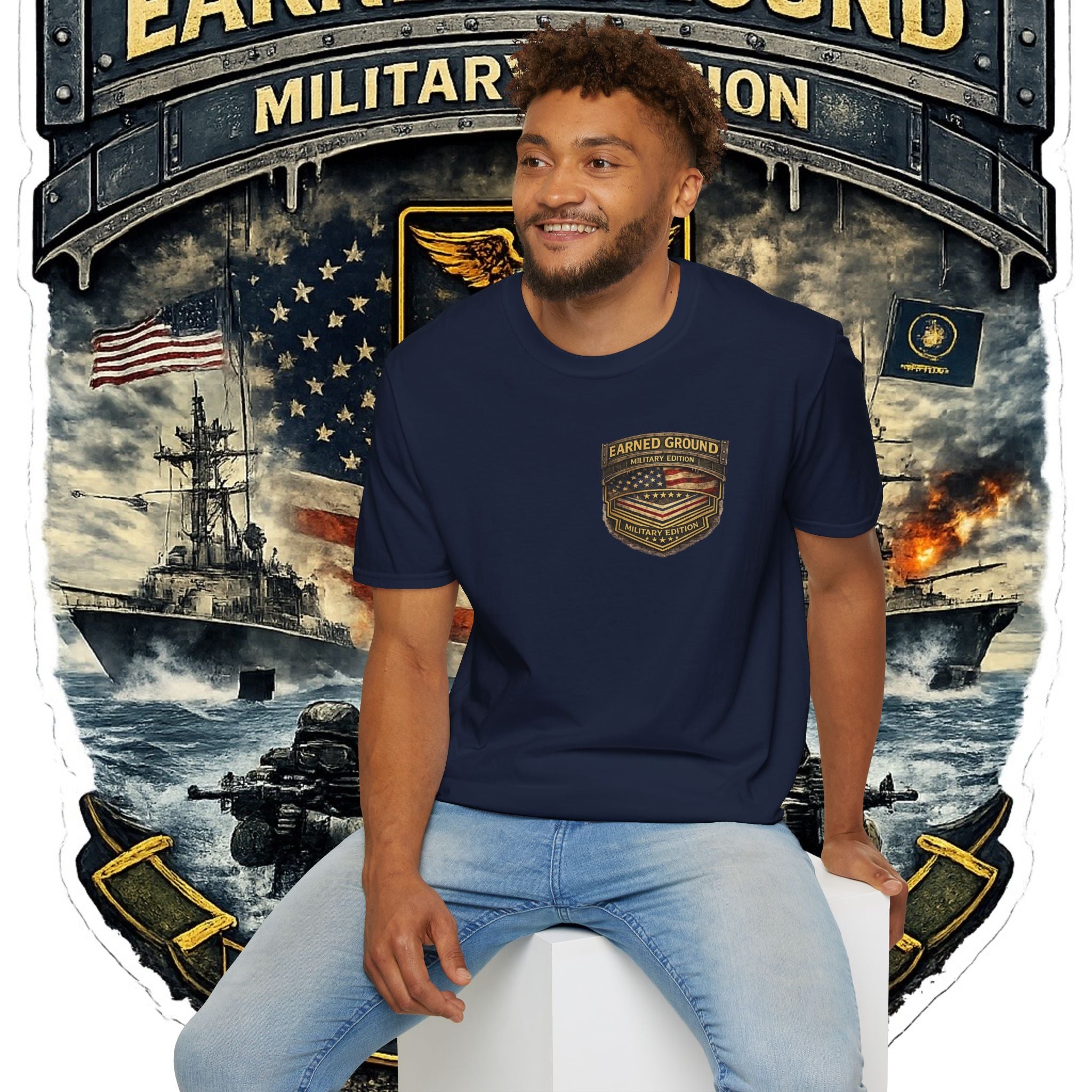 EARNED GROUND MILITARY "NAVY" EDITION