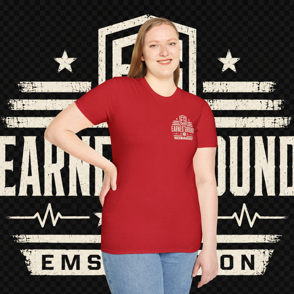 EARNED GROUND EMS DIVISON Heritage T-Shirt -