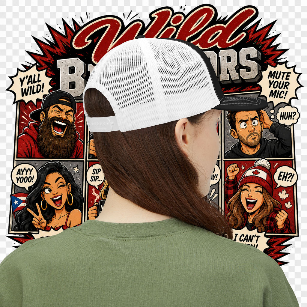 Earned Ground "Wild Behaviors" Richardson 112 – Retro Patch Trucker Hat