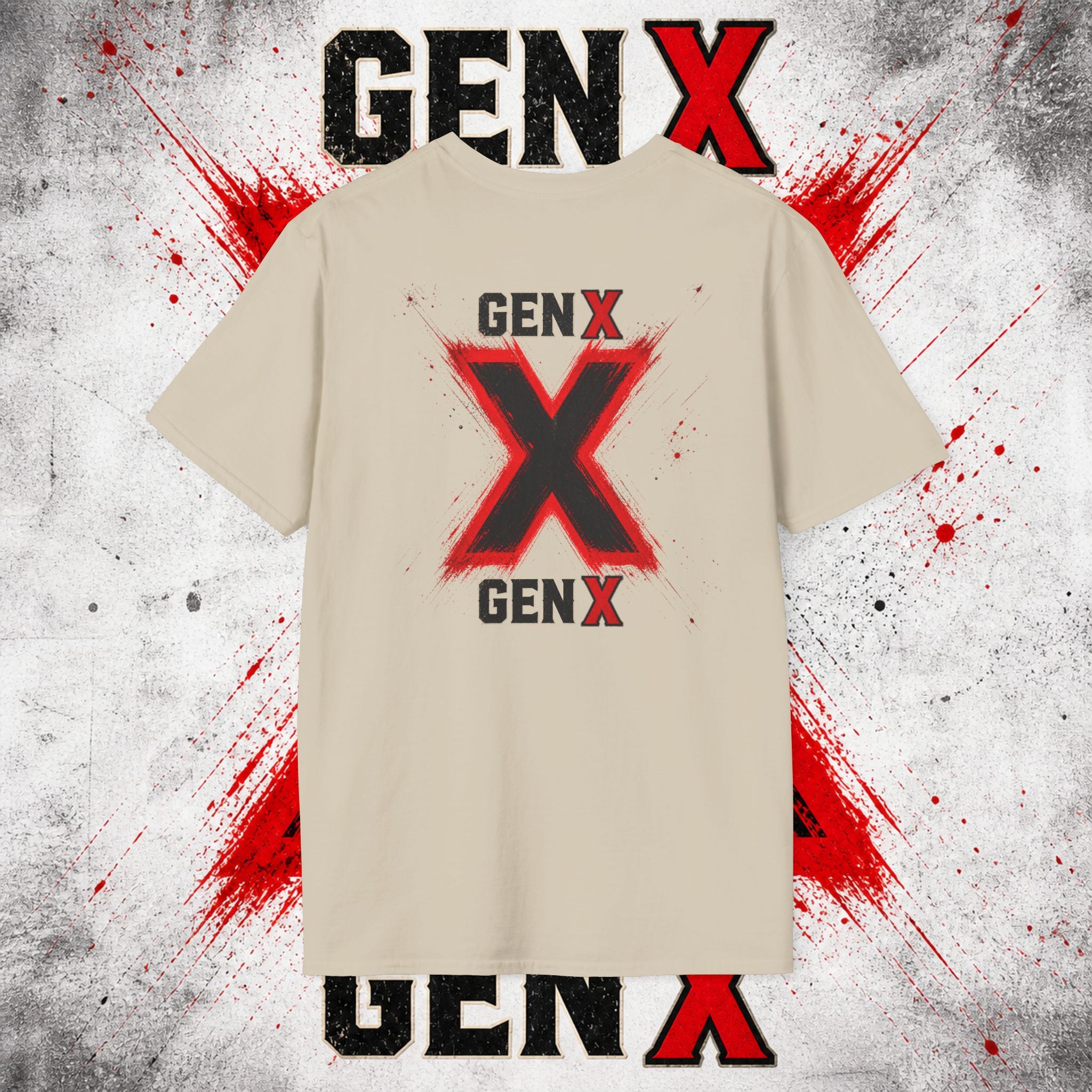 EARNED GROUD Gen X 1965–1980 Retro Logo T-Shirt