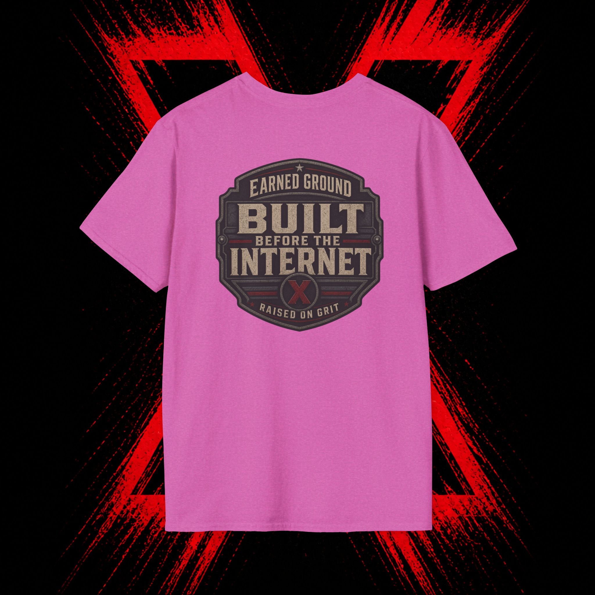 Earned Ground Gen X 1965–1980 Retro Vintage Tee— Gen X 1965–1980 Retro Vintage Tee