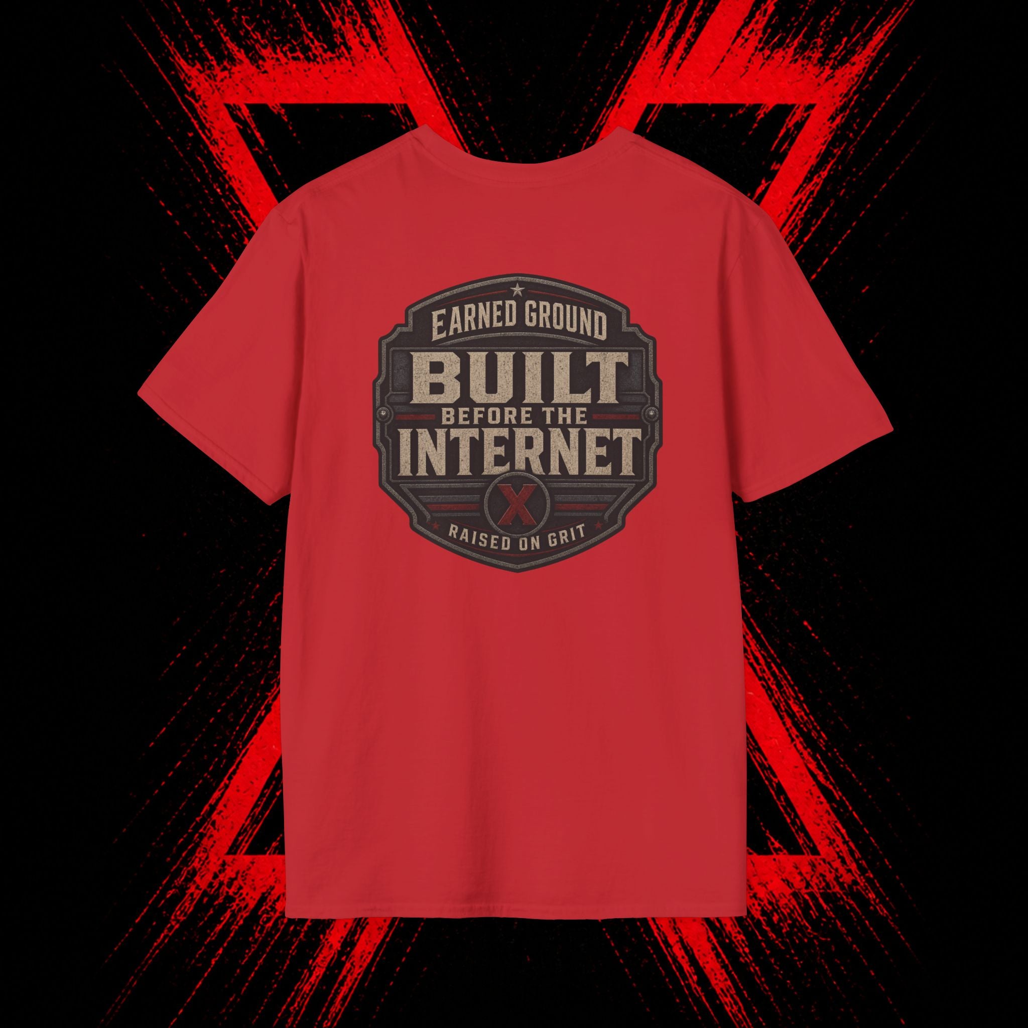 Earned Ground Gen X 1965–1980 Retro Vintage Tee— Gen X 1965–1980 Retro Vintage Tee