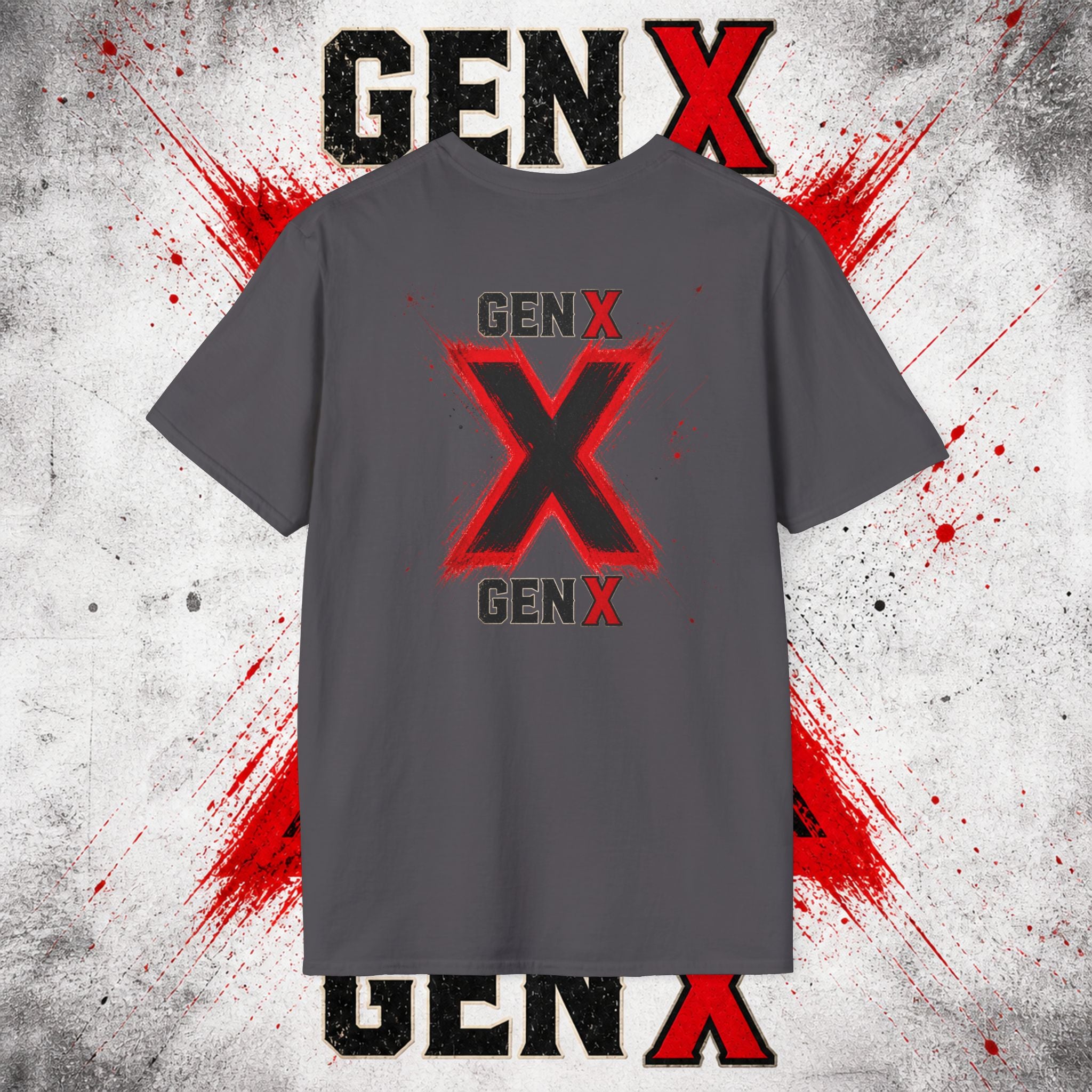 EARNED GROUD Gen X 1965–1980 Retro Logo T-Shirt