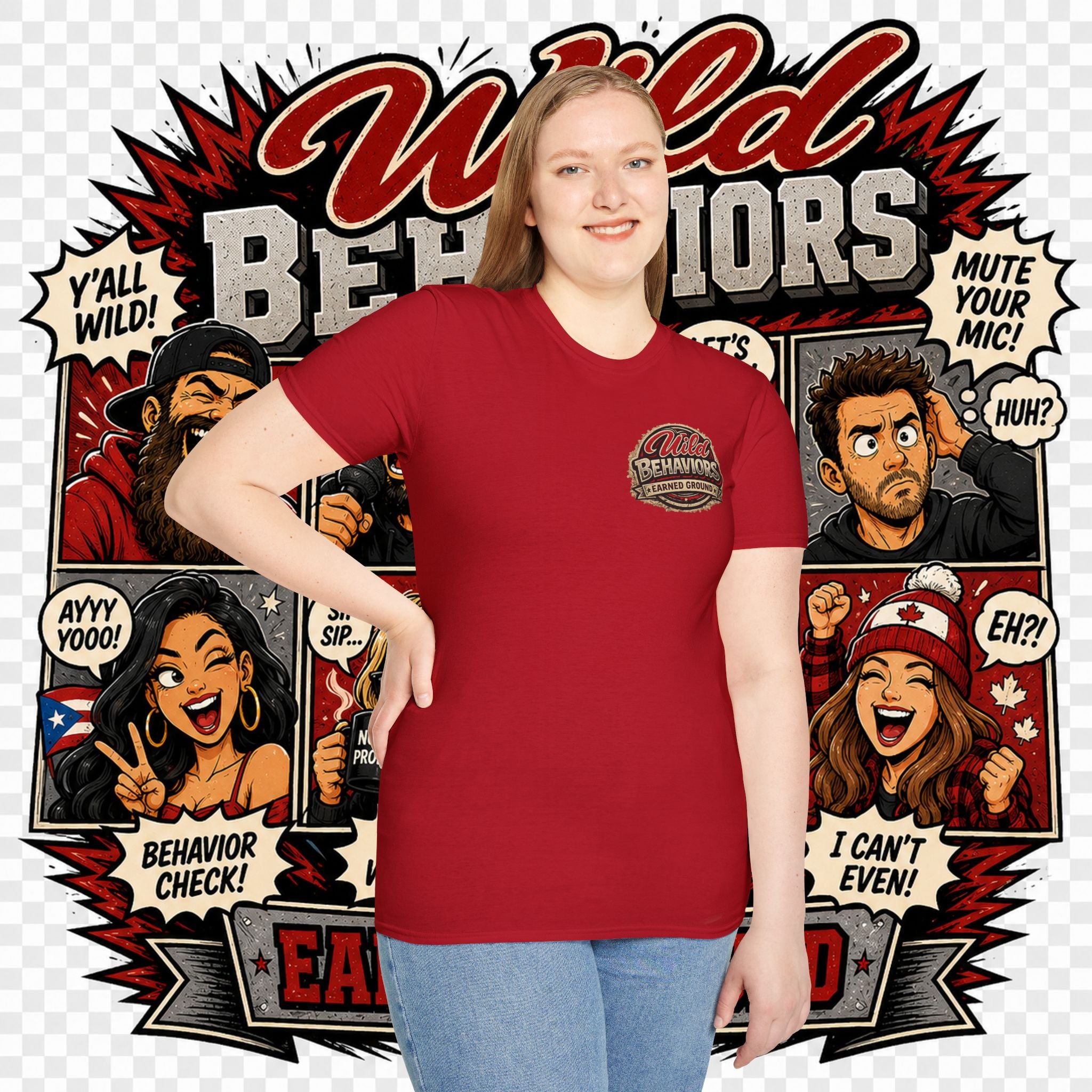 Earned Ground-- "Wild Behaviors" Tee