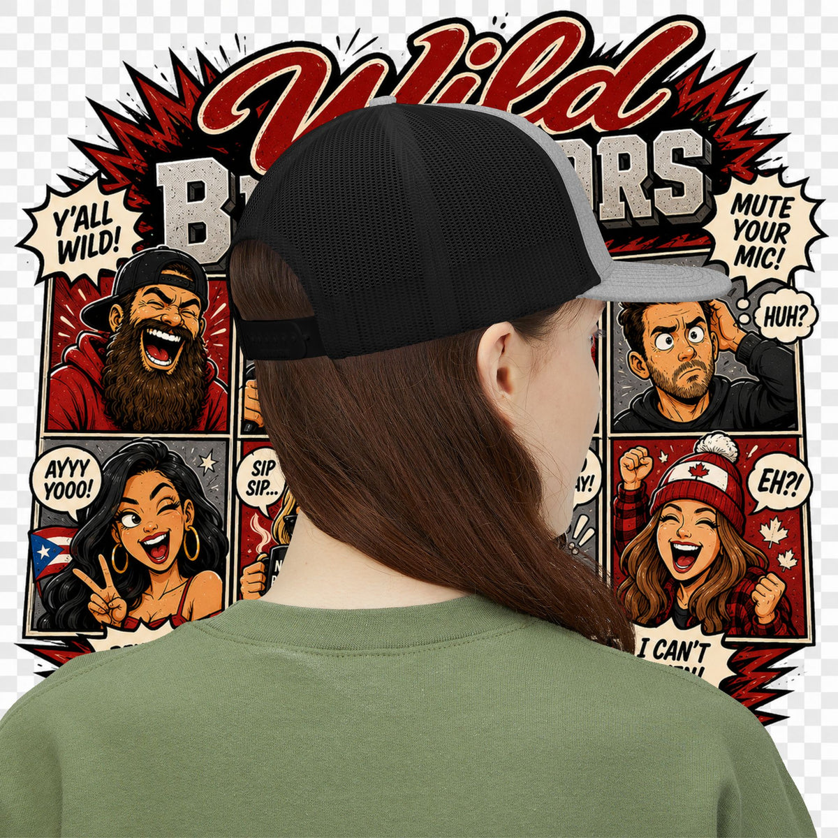 Earned Ground "Wild Behaviors" Richardson 112 – Retro Patch Trucker Hat