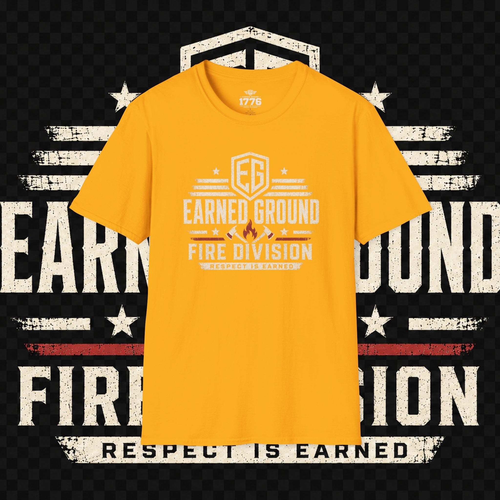 Earned Ground Fire Division T‑Shirt