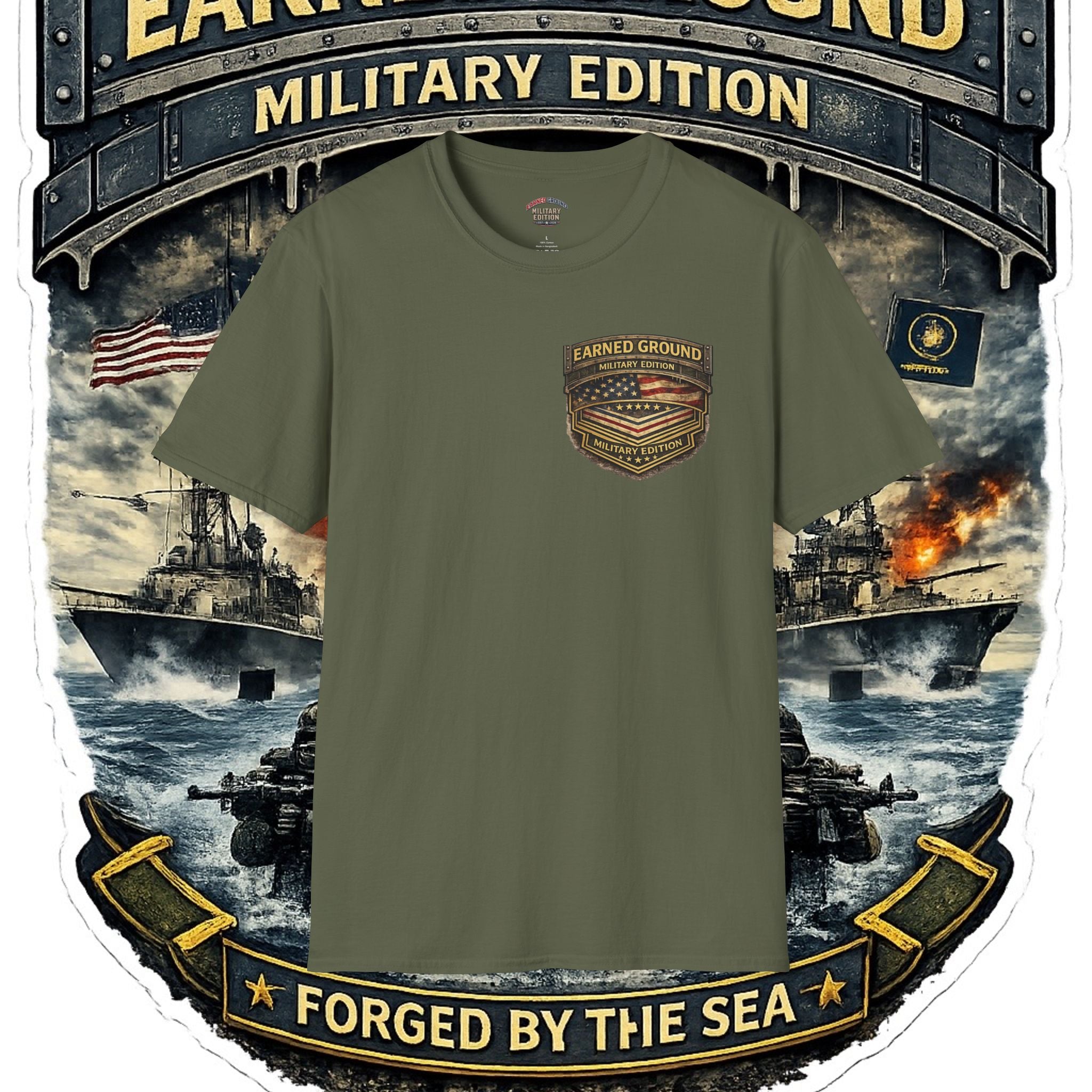 EARNED GROUND MILITARY "NAVY" EDITION