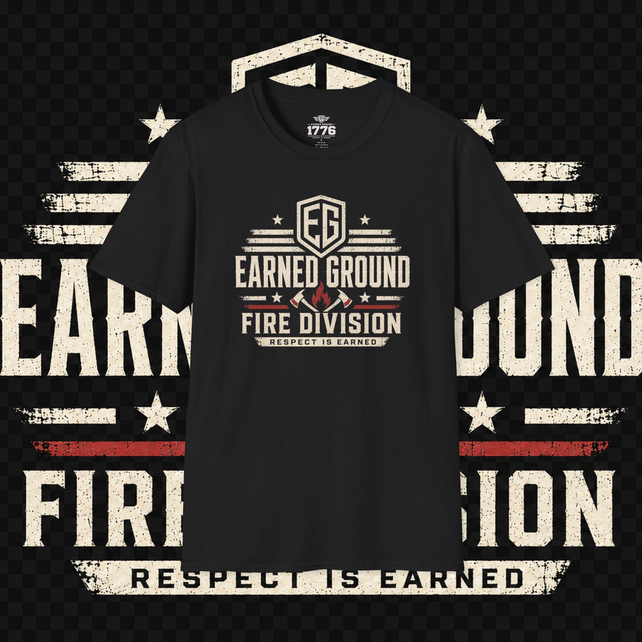 Earned Ground Fire Division T‑Shirt