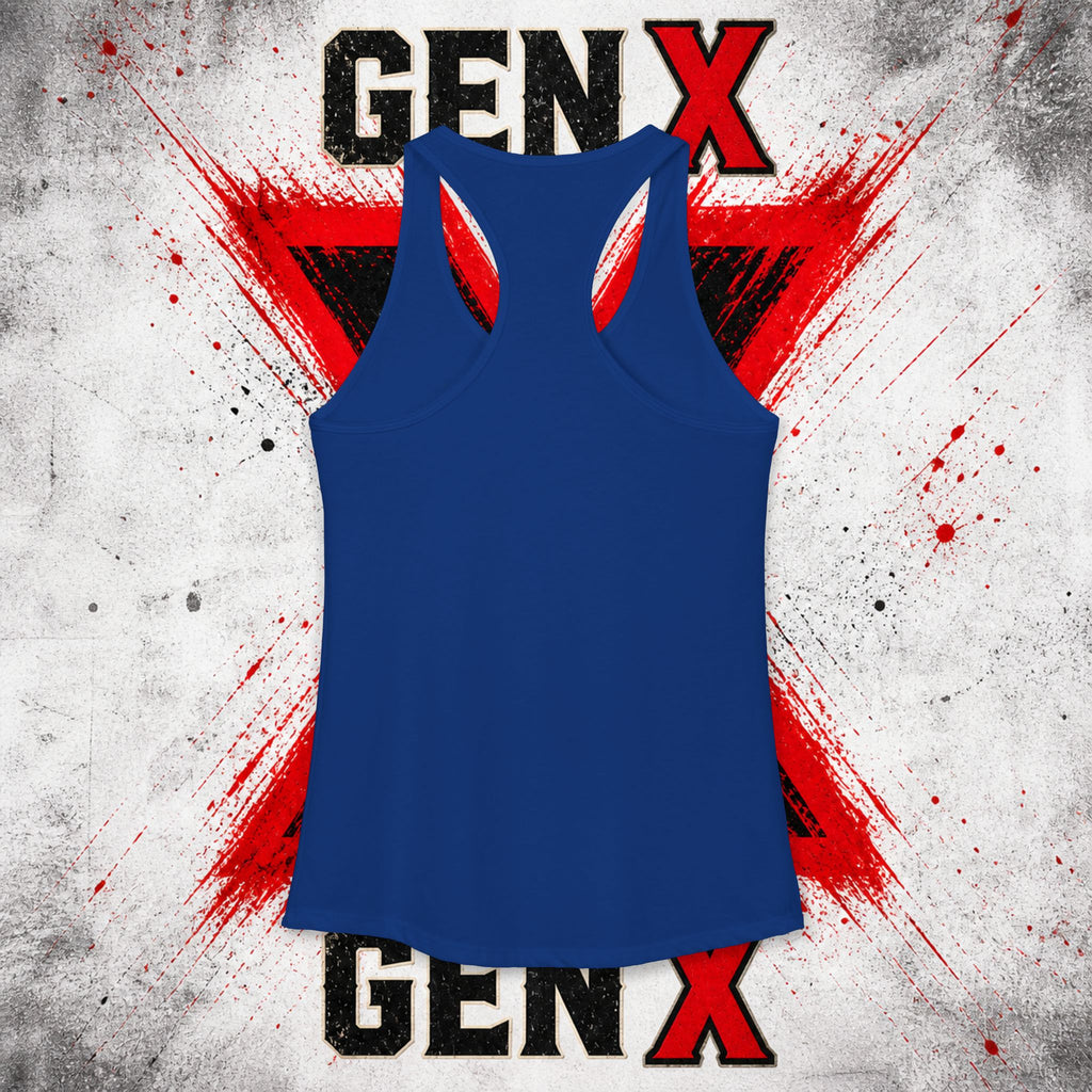 EARNED GROUND: GEN X FAFO FERAL 1965 - 1980 Racerback Tank