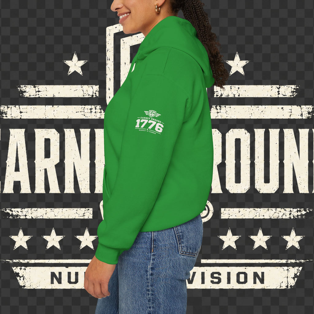 Earned Ground Nurses Division Hoodie — Nurse Tribute Pullover