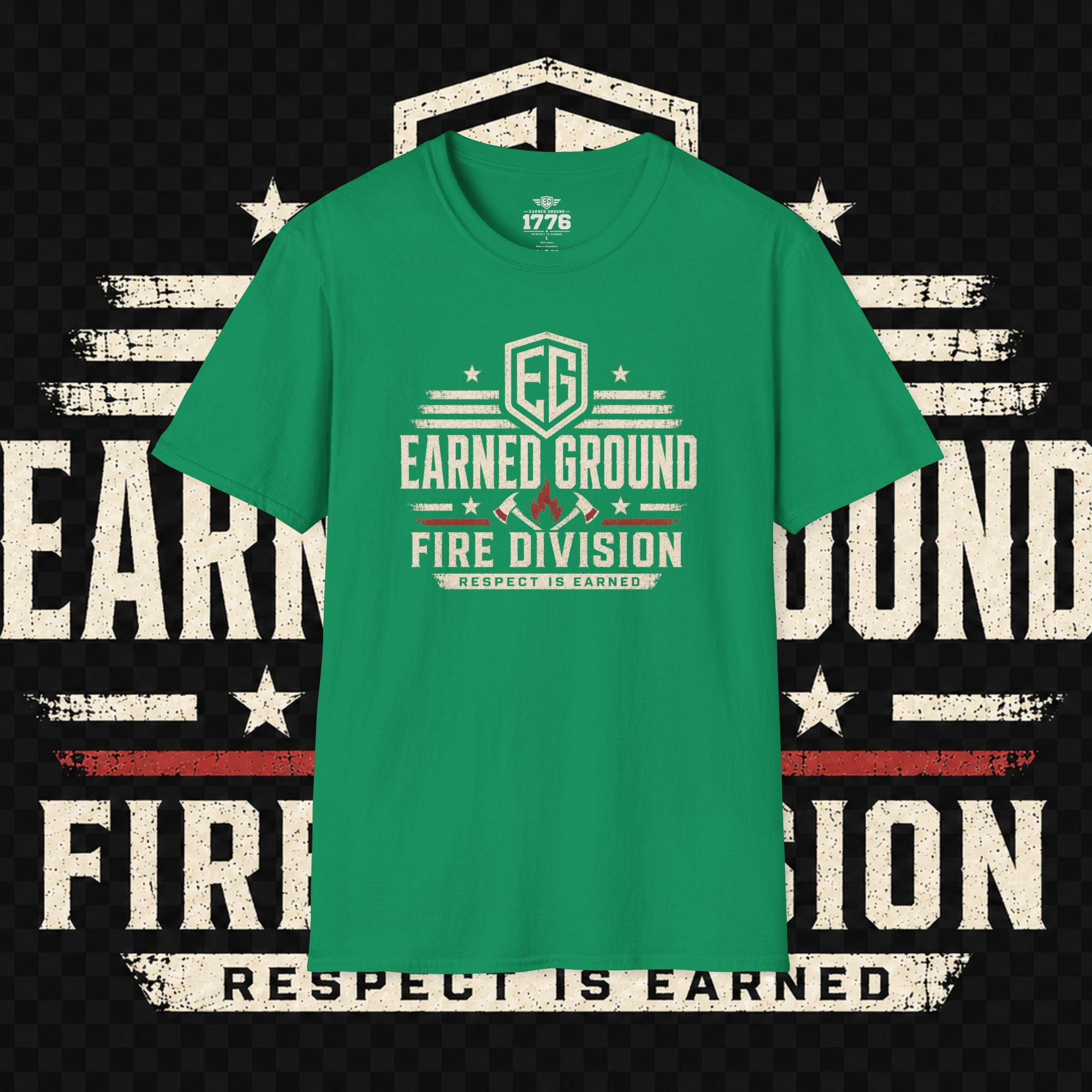 Earned Ground Fire Division T‑Shirt