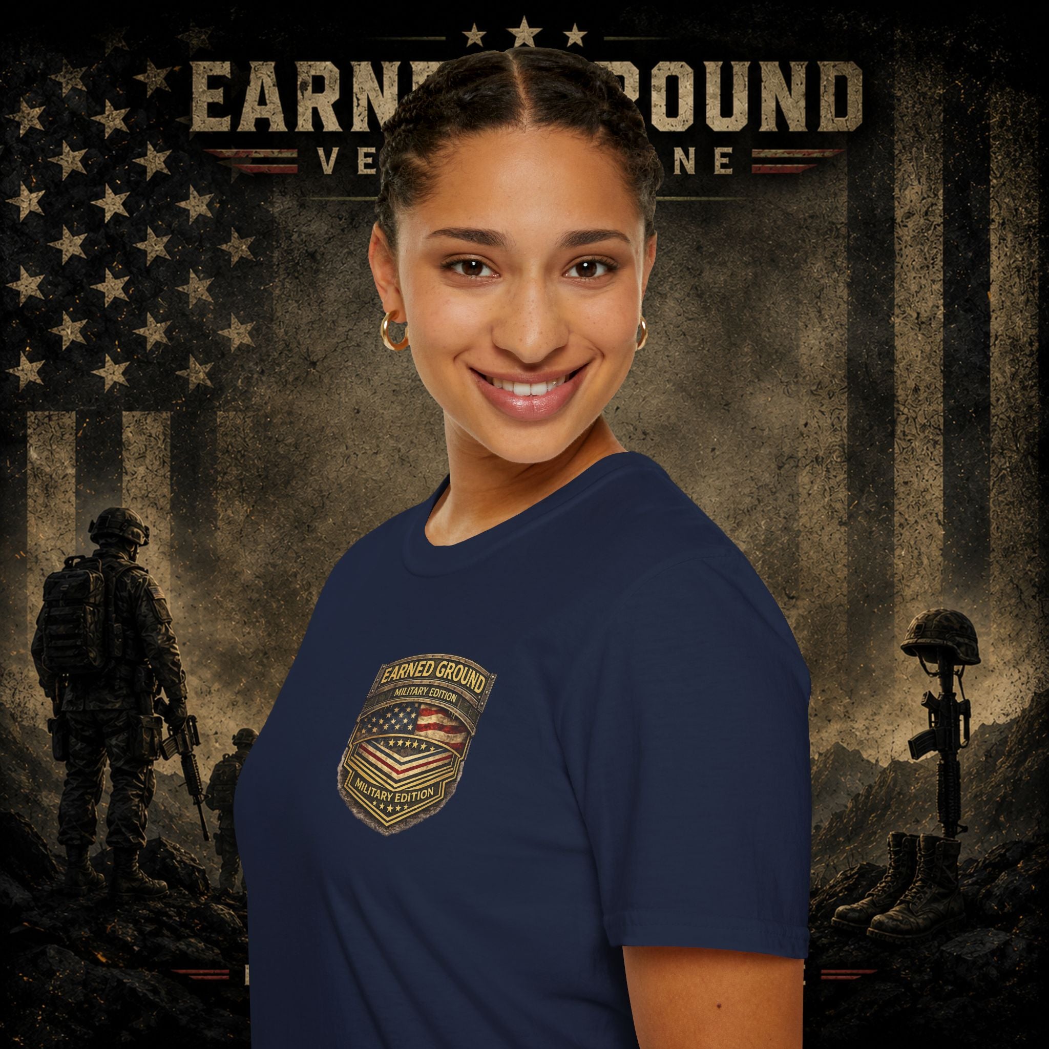 Earned Ground Military Divison — Honor Courage Sacrifice
