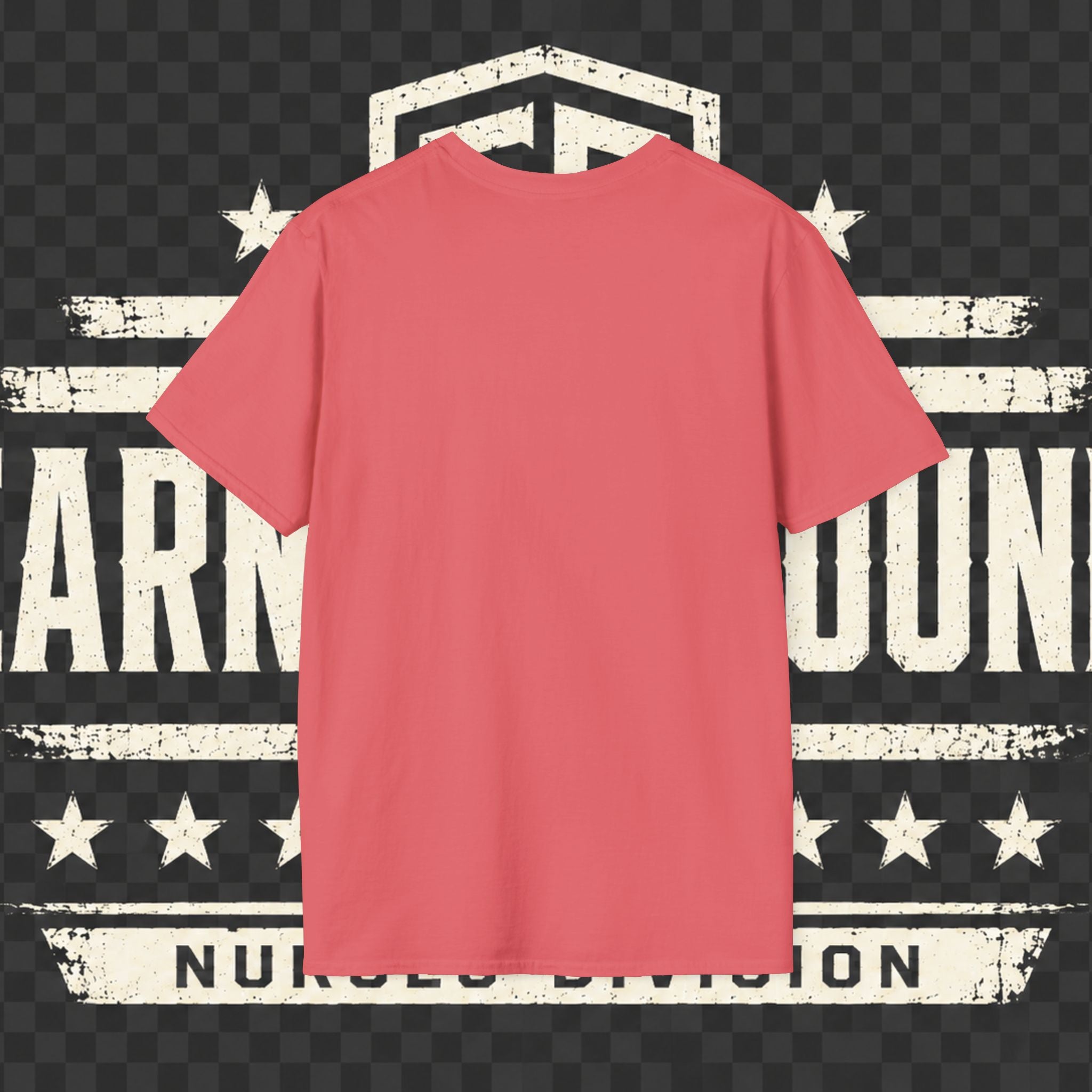 Earned Ground Nurses Division T-Shirt — Nurse Appreciation Medical Heartbeat Tee