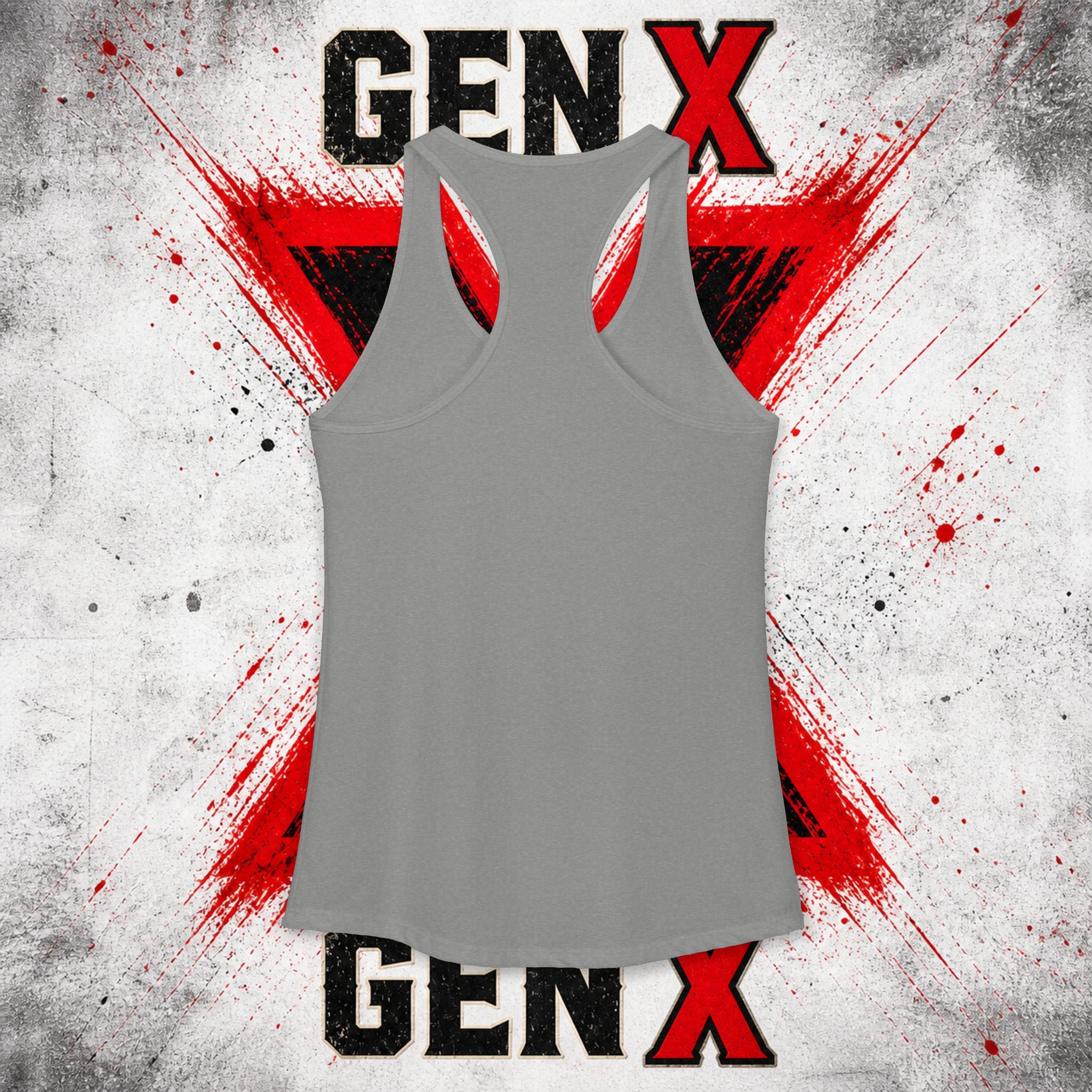 EARNED GROUND: GEN X FAFO FERAL 1965 - 1980 Racerback Tank