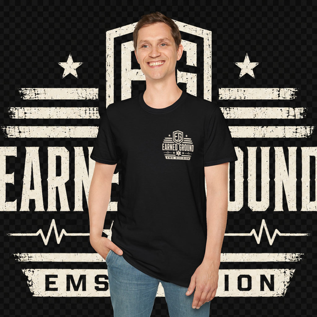 EARNED GROUND EMS DIVISON Heritage T-Shirt -