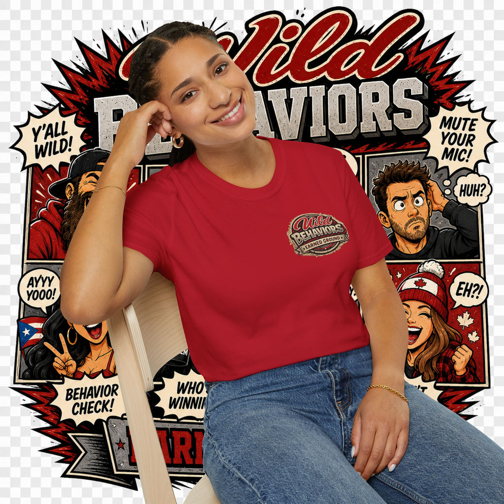 Earned Ground-- "Wild Behaviors" Tee