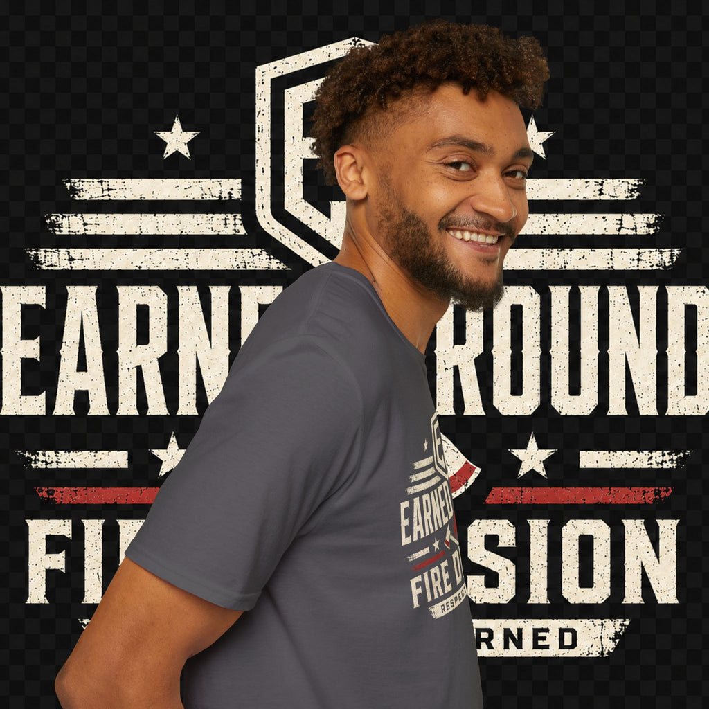 Earned Ground Fire Division T‑Shirt