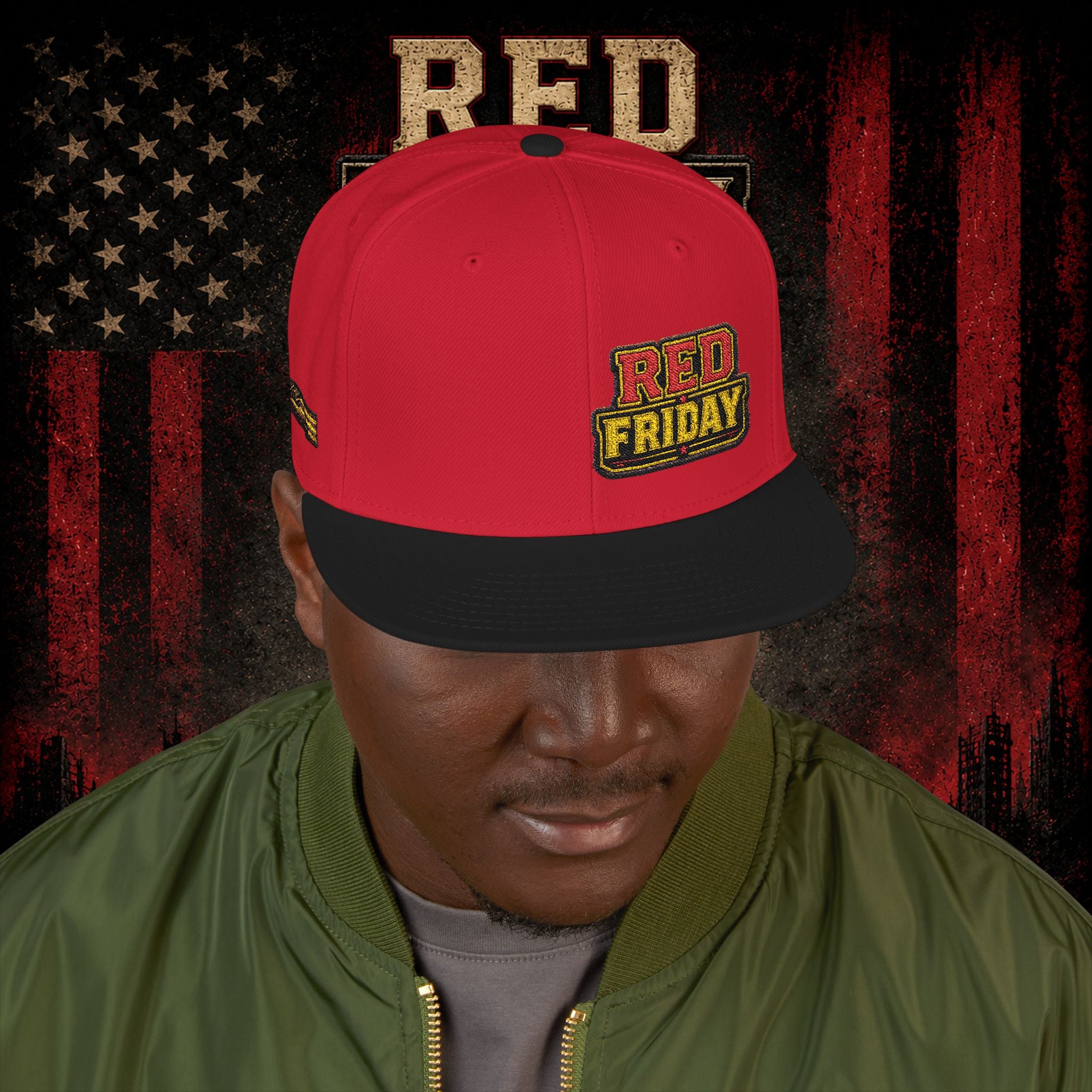 Red Friday Until They All Come Home  – RED FRIDAY Support Patch Cap