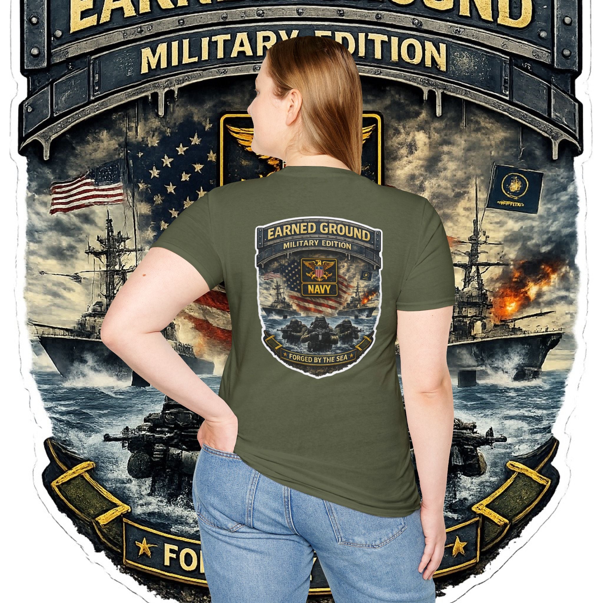 EARNED GROUND MILITARY "NAVY" EDITION