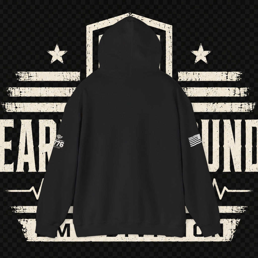 Earned Ground EMS Division Hoodie — Paramedic / EMT Tribute Pullover