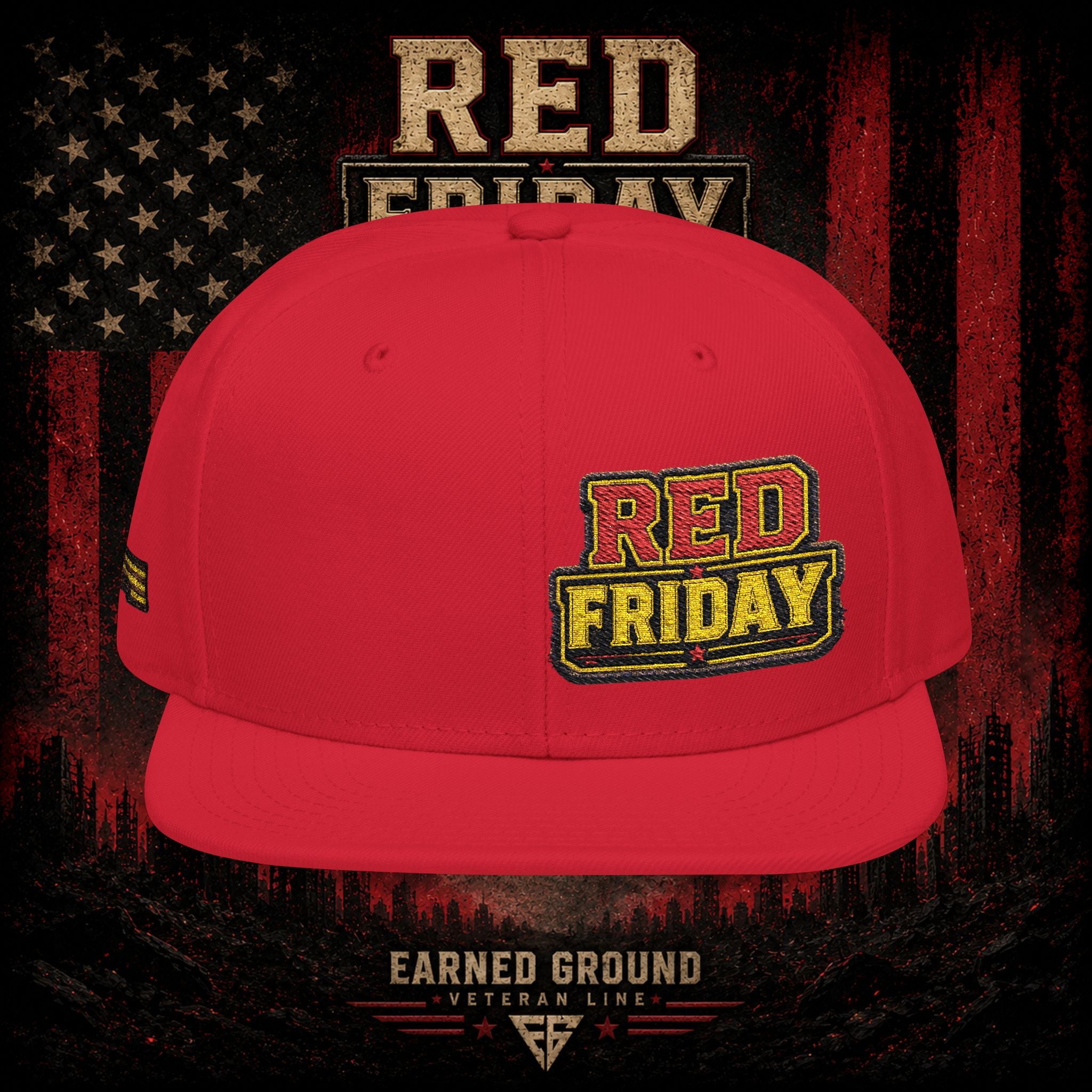 Red Friday Until They All Come Home  – RED FRIDAY Support Patch Cap