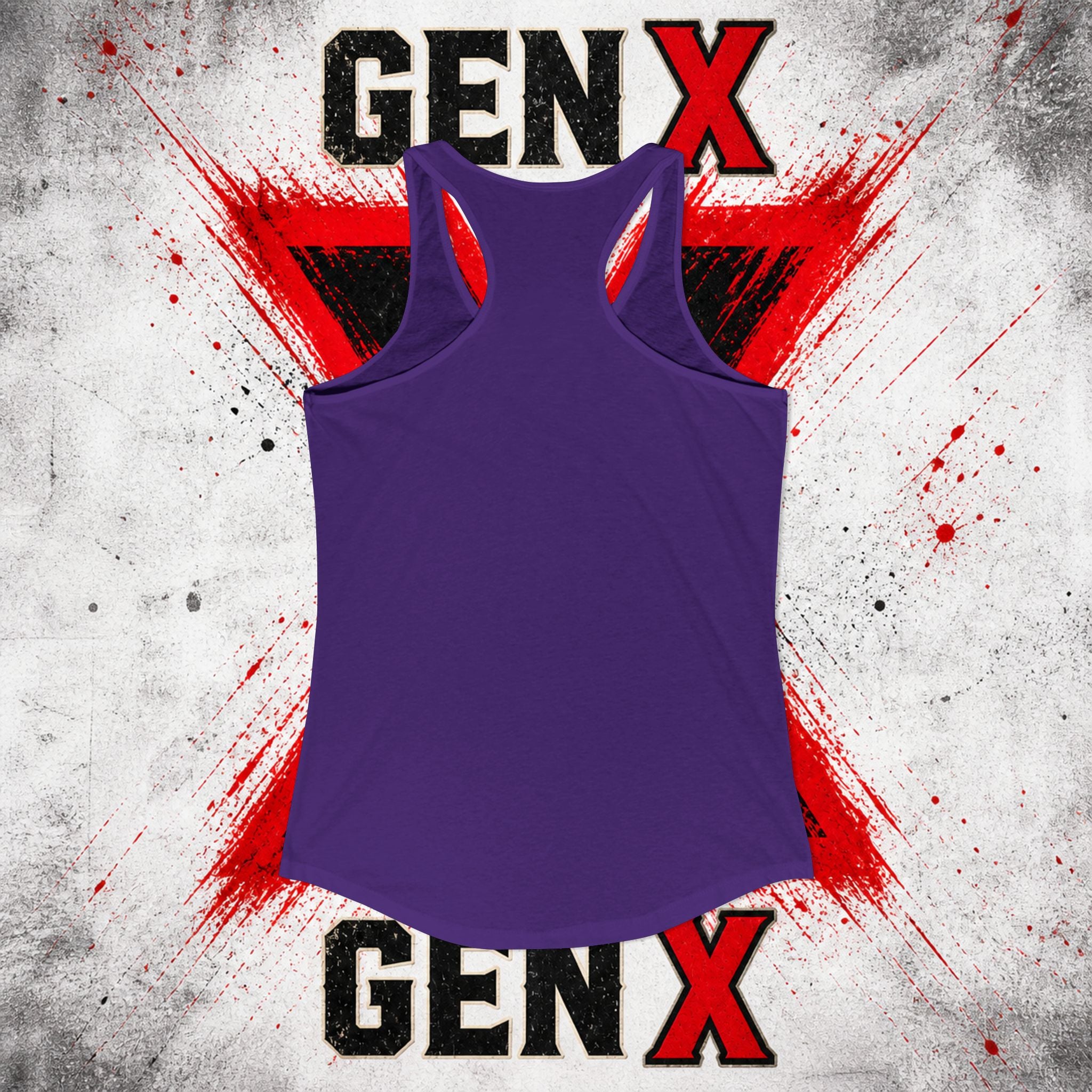 EARNED GROUND: GEN X FAFO FERAL 1965 - 1980 Racerback Tank