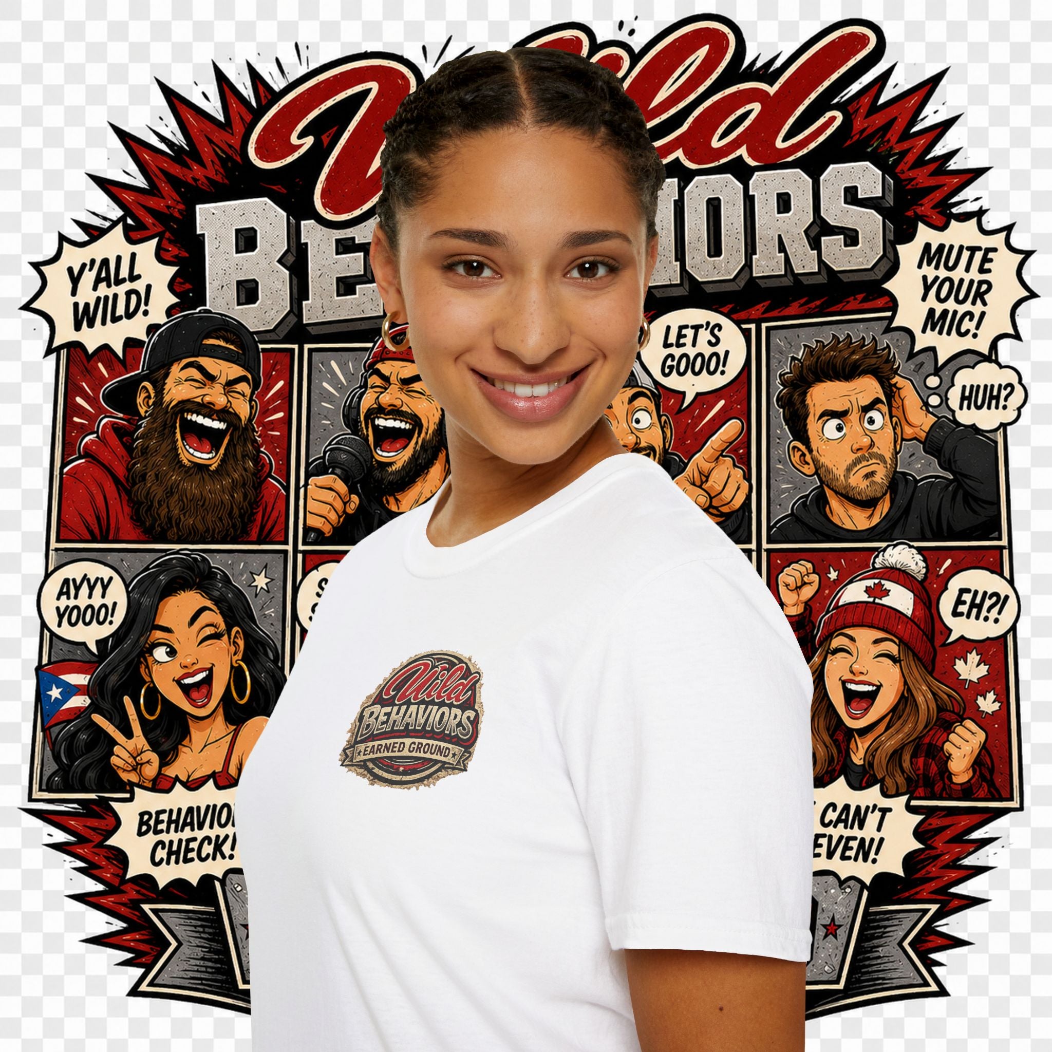 Earned Ground-- "Wild Behaviors" Tee