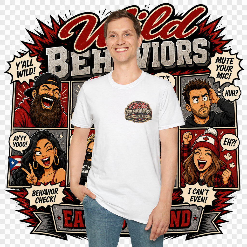 Earned Ground-- "Wild Behaviors" Tee