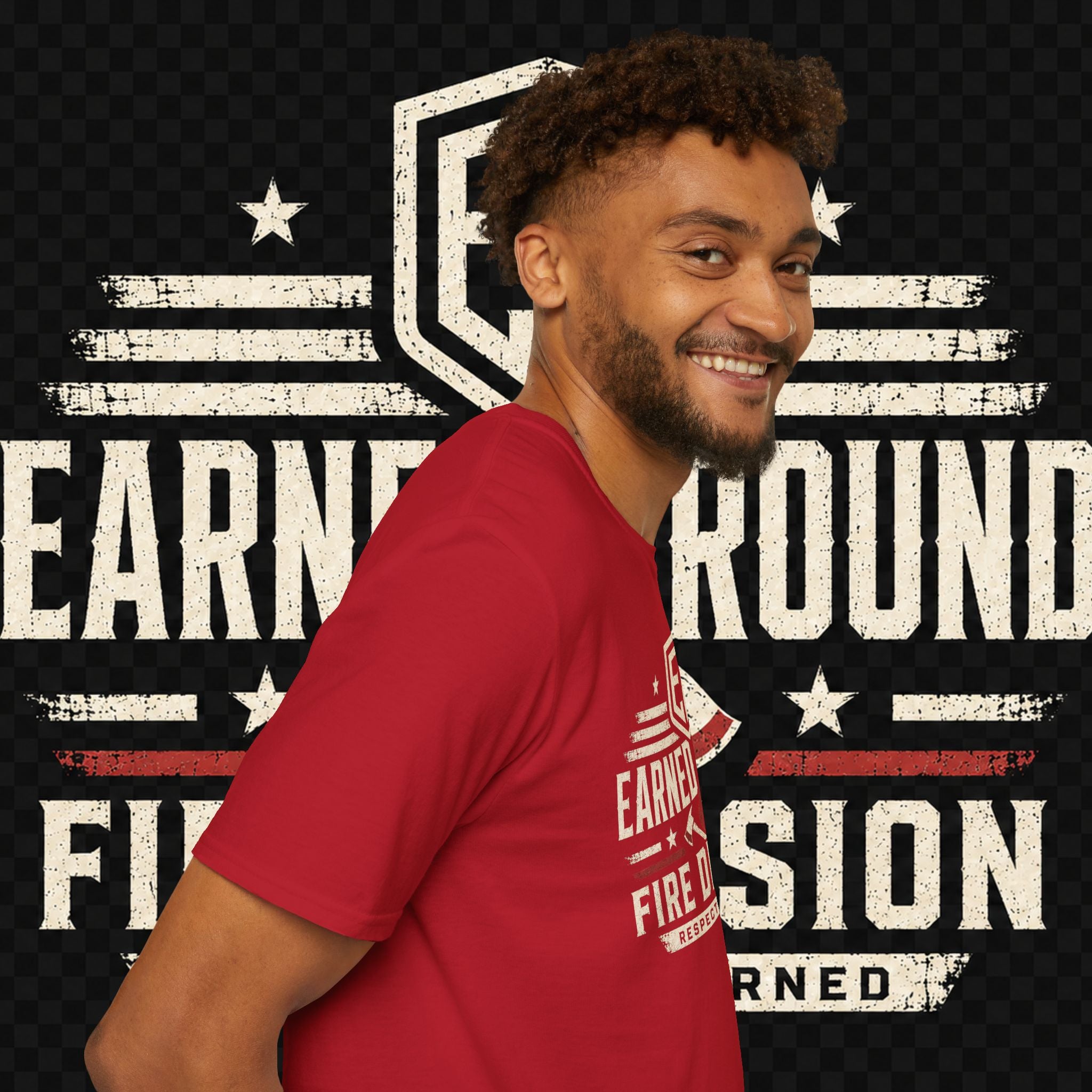 Earned Ground Fire Division T‑Shirt