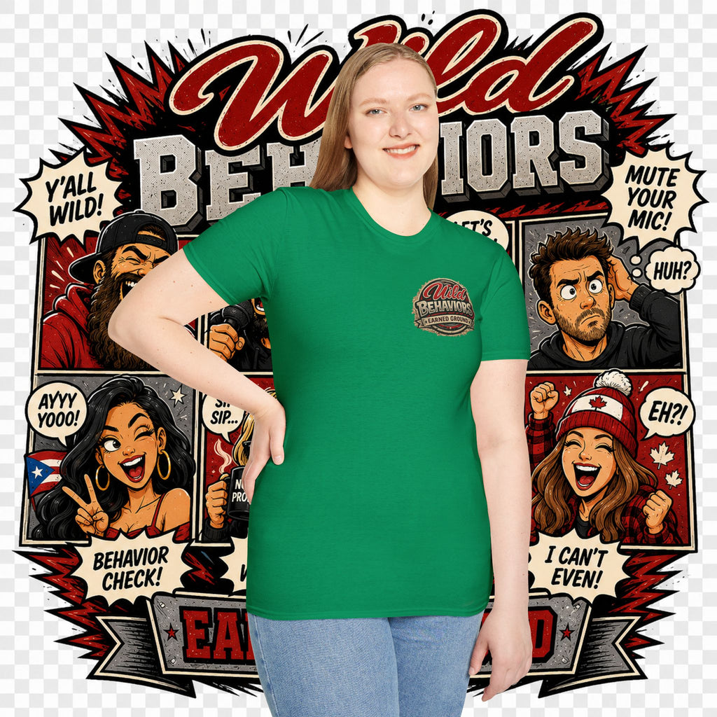 Earned Ground-- "Wild Behaviors" Tee