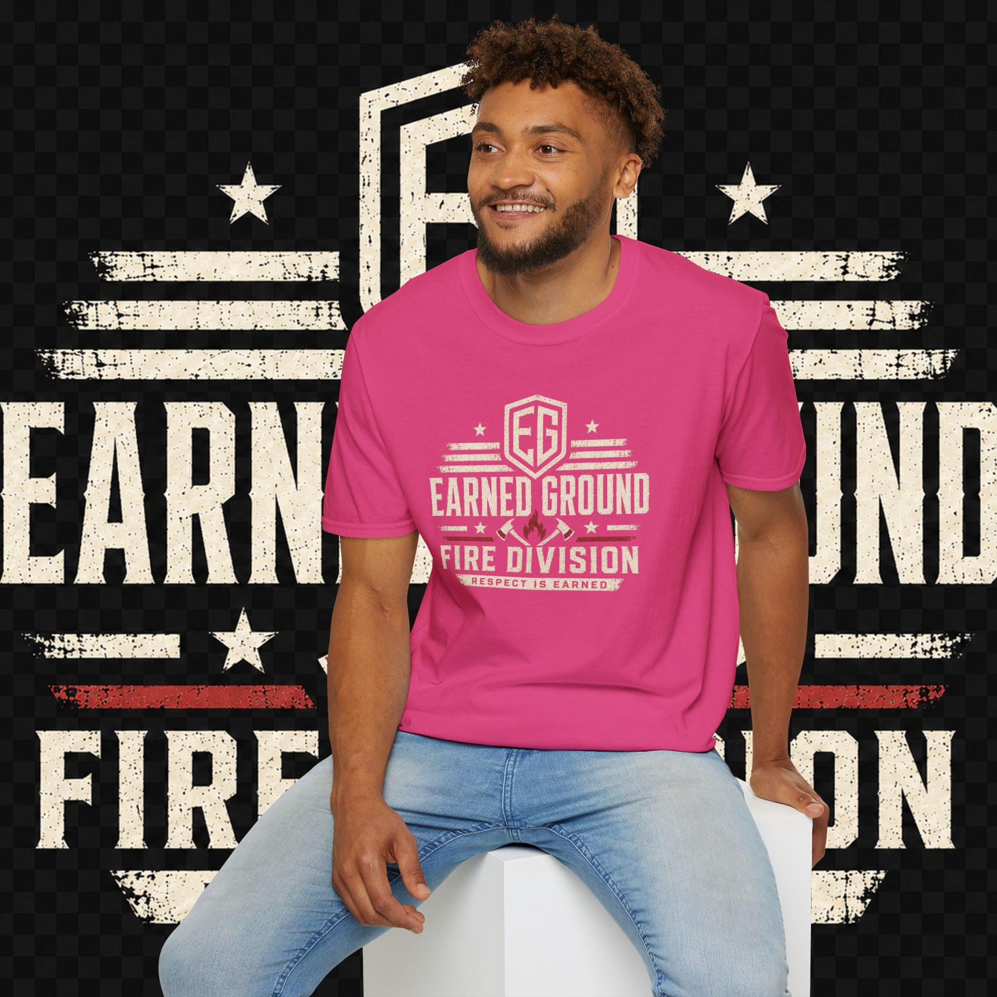Earned Ground Fire Division T‑Shirt
