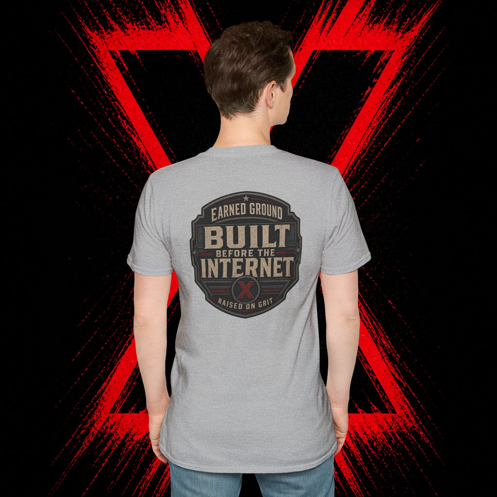 Earned Ground Gen X 1965–1980 Retro Vintage Tee— Gen X 1965–1980 Retro Vintage Tee
