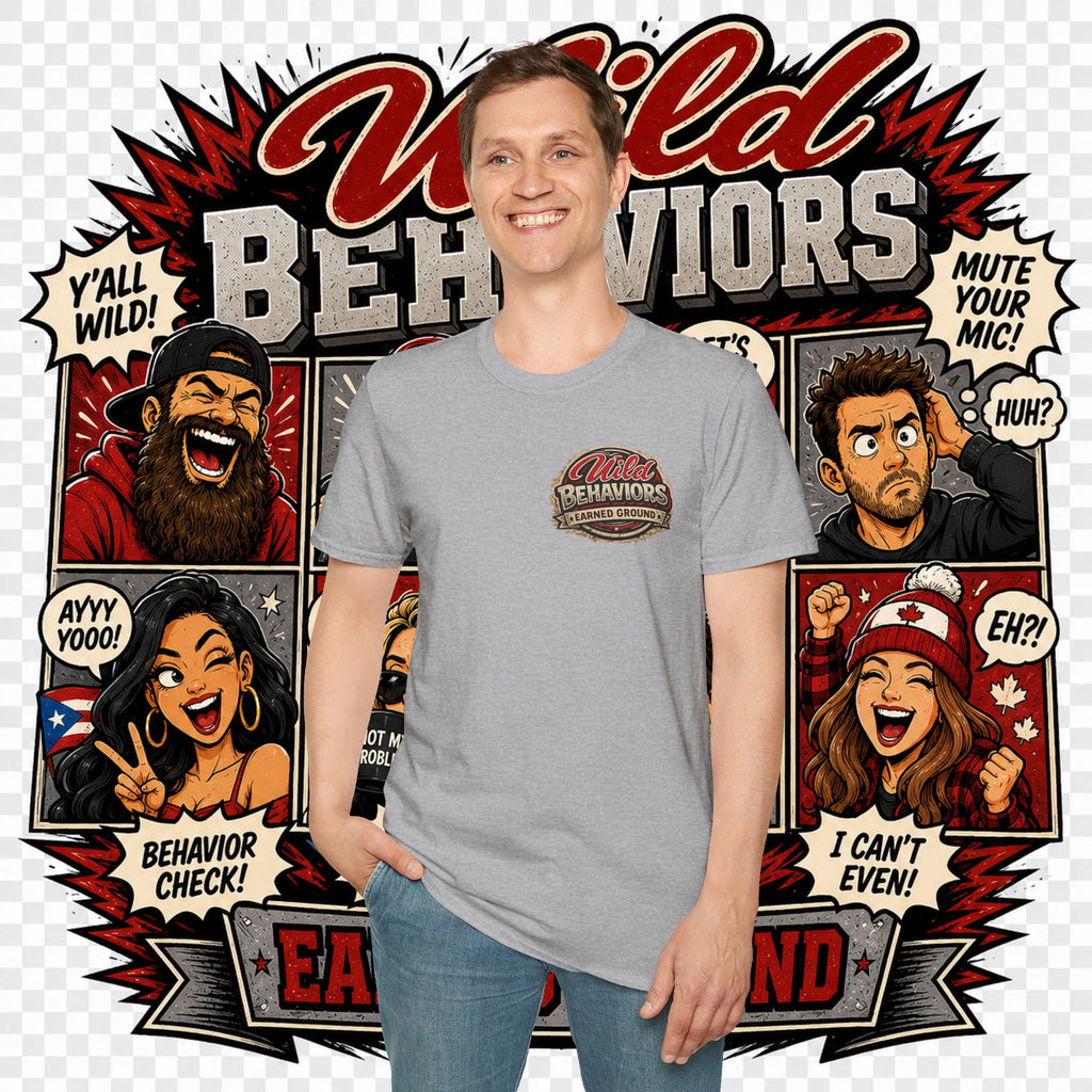Earned Ground-- "Wild Behaviors" Tee