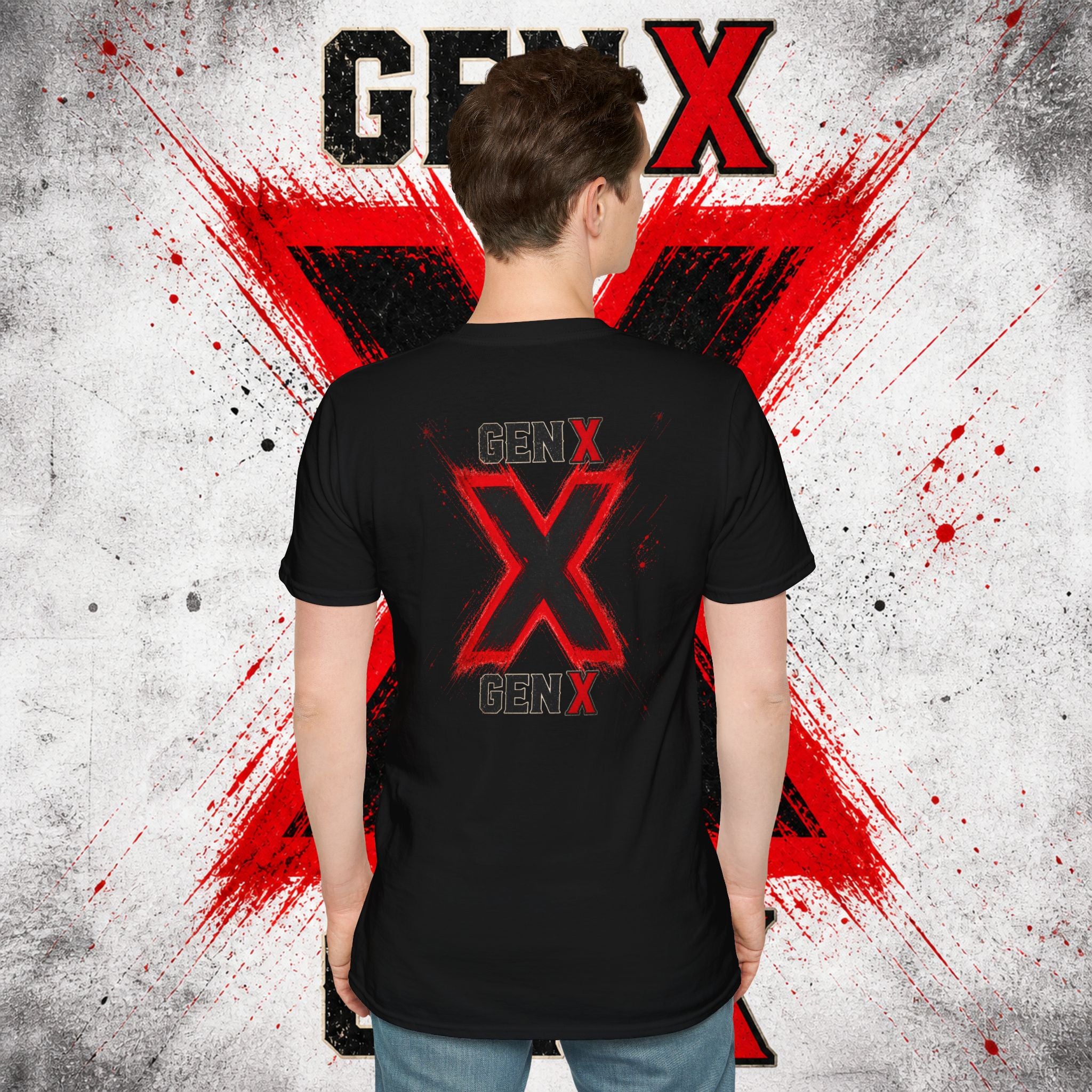 EARNED GROUD Gen X 1965–1980 Retro Logo T-Shirt