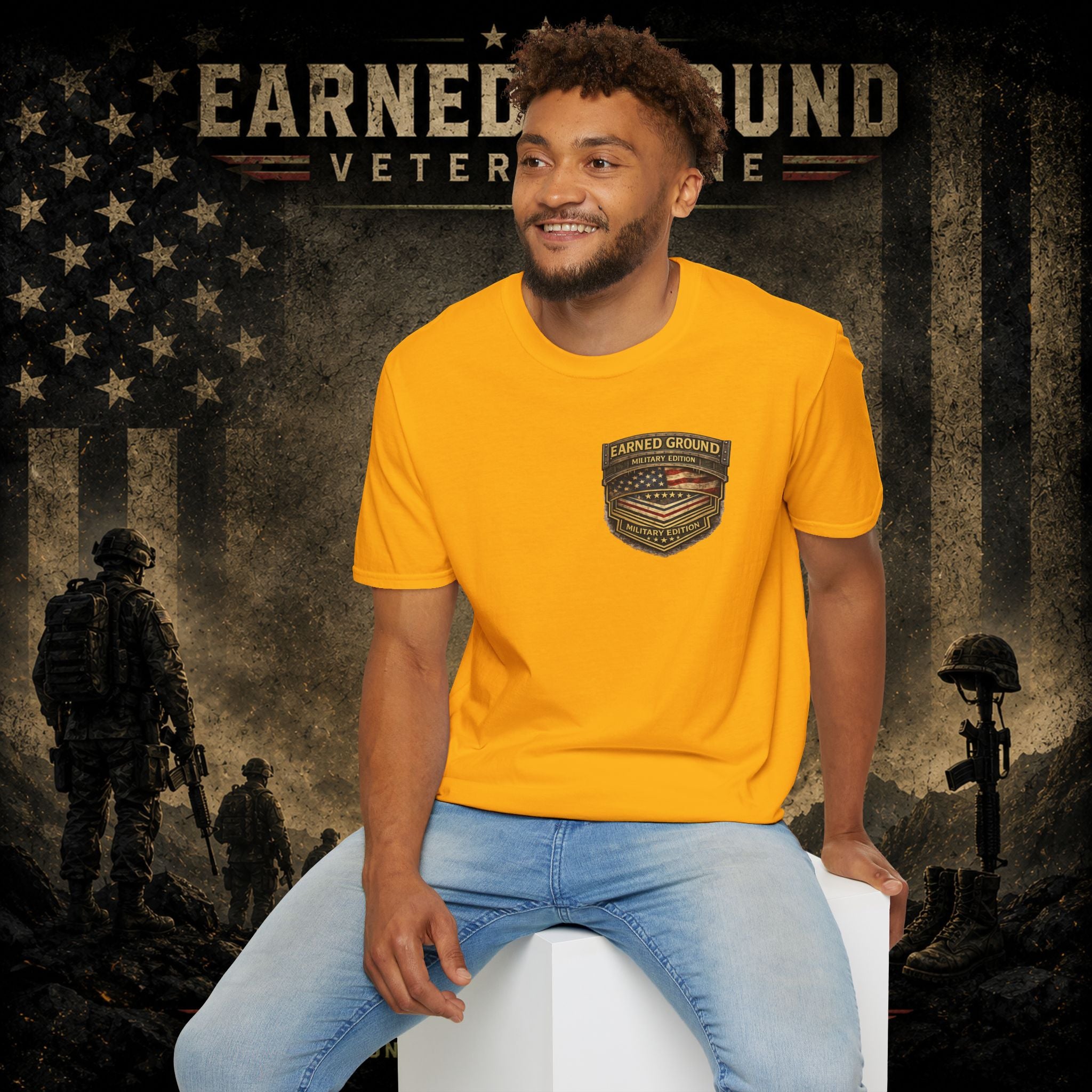 Earned Ground Military Divison — Honor Courage Sacrifice