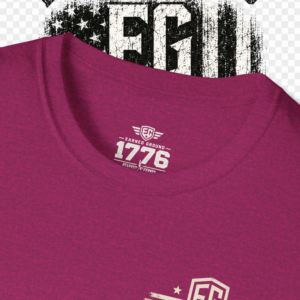 EARNED GROUND "BLUE COLLAR DIVISION" Coastal Calm Graphic T-Shirt