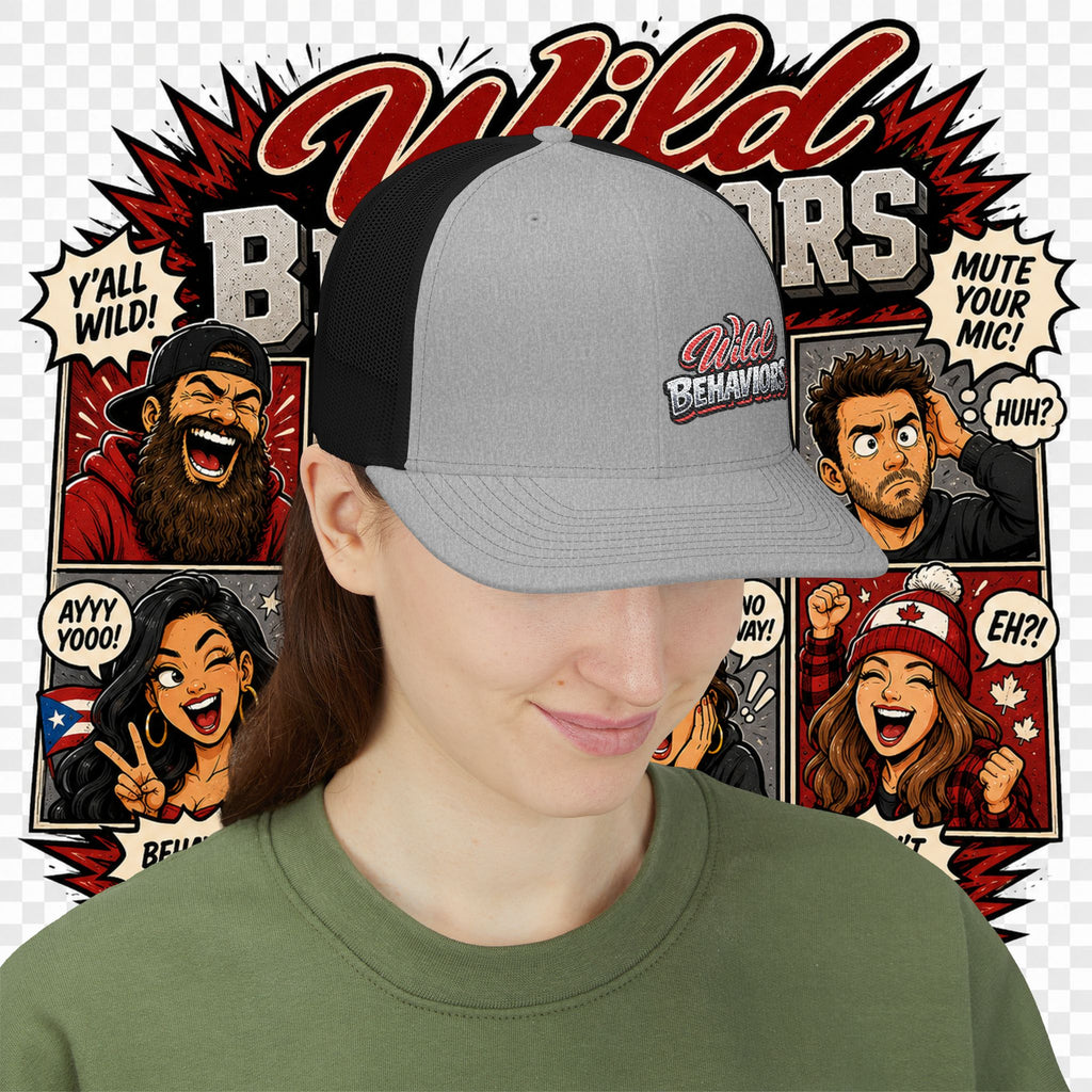 Earned Ground "Wild Behaviors" Richardson 112 – Retro Patch Trucker Hat