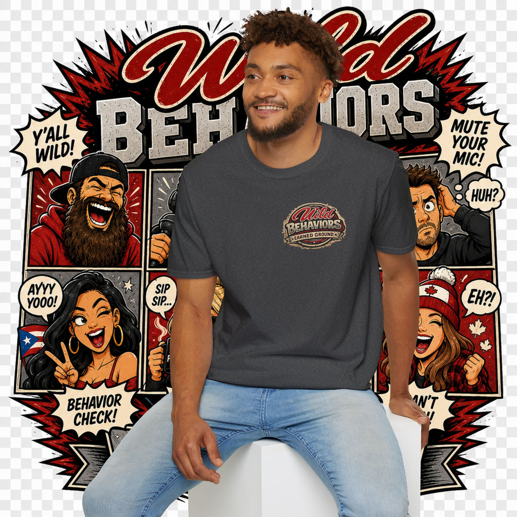 Earned Ground-- "Wild Behaviors" Tee