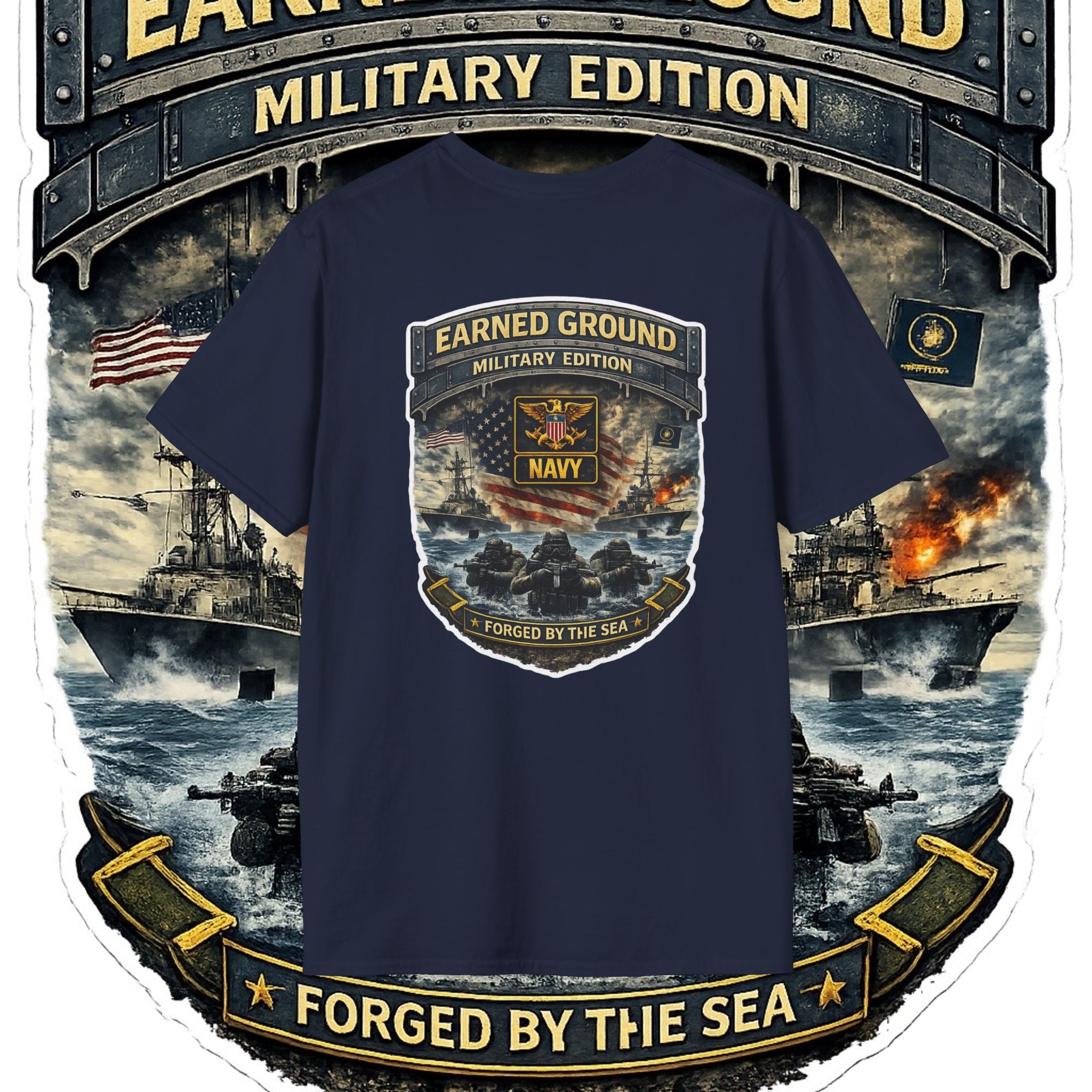 EARNED GROUND MILITARY "NAVY" EDITION