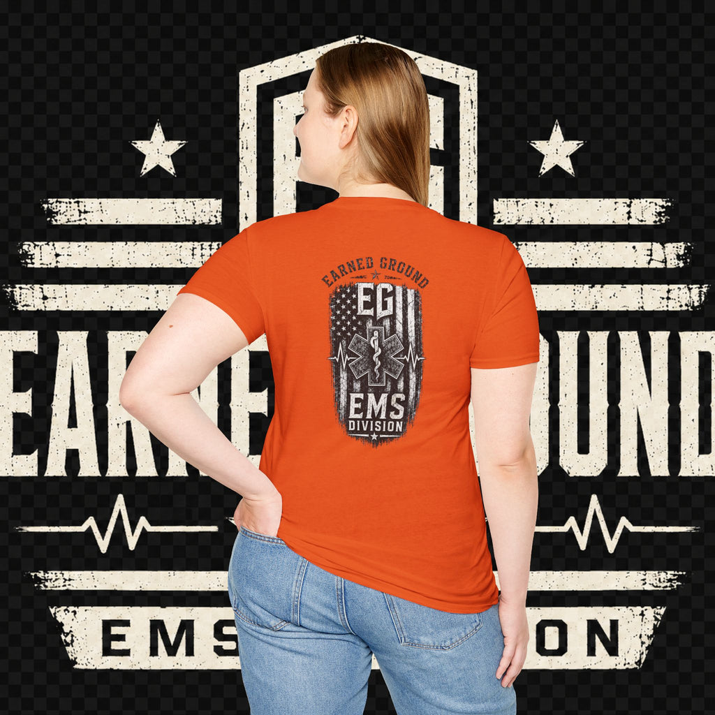 EARNED GROUND EMS DIVISON Heritage T-Shirt -
