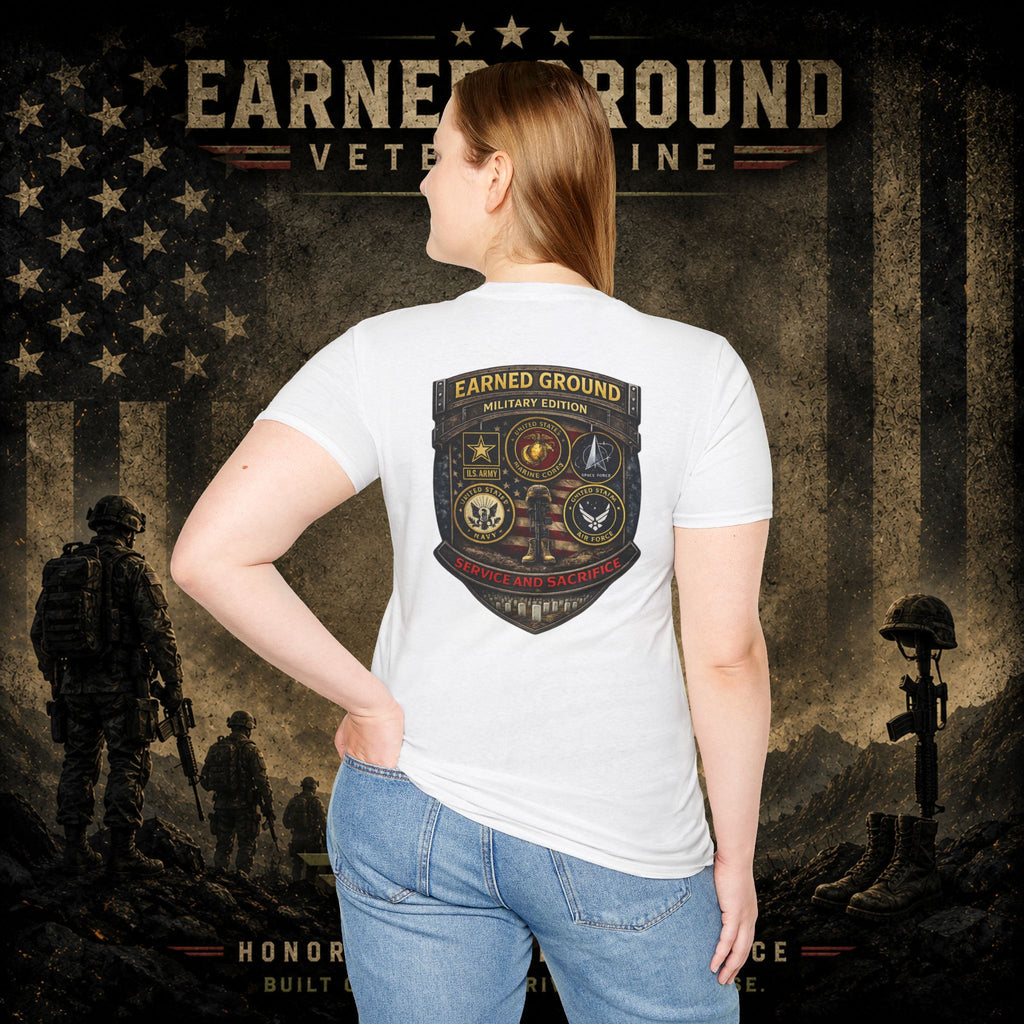 Earned Ground Military Divison — Honor Courage Sacrifice