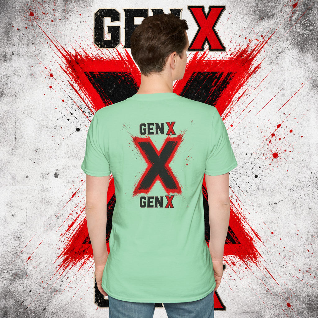 EARNED GROUD Gen X 1965–1980 Retro Logo T-Shirt